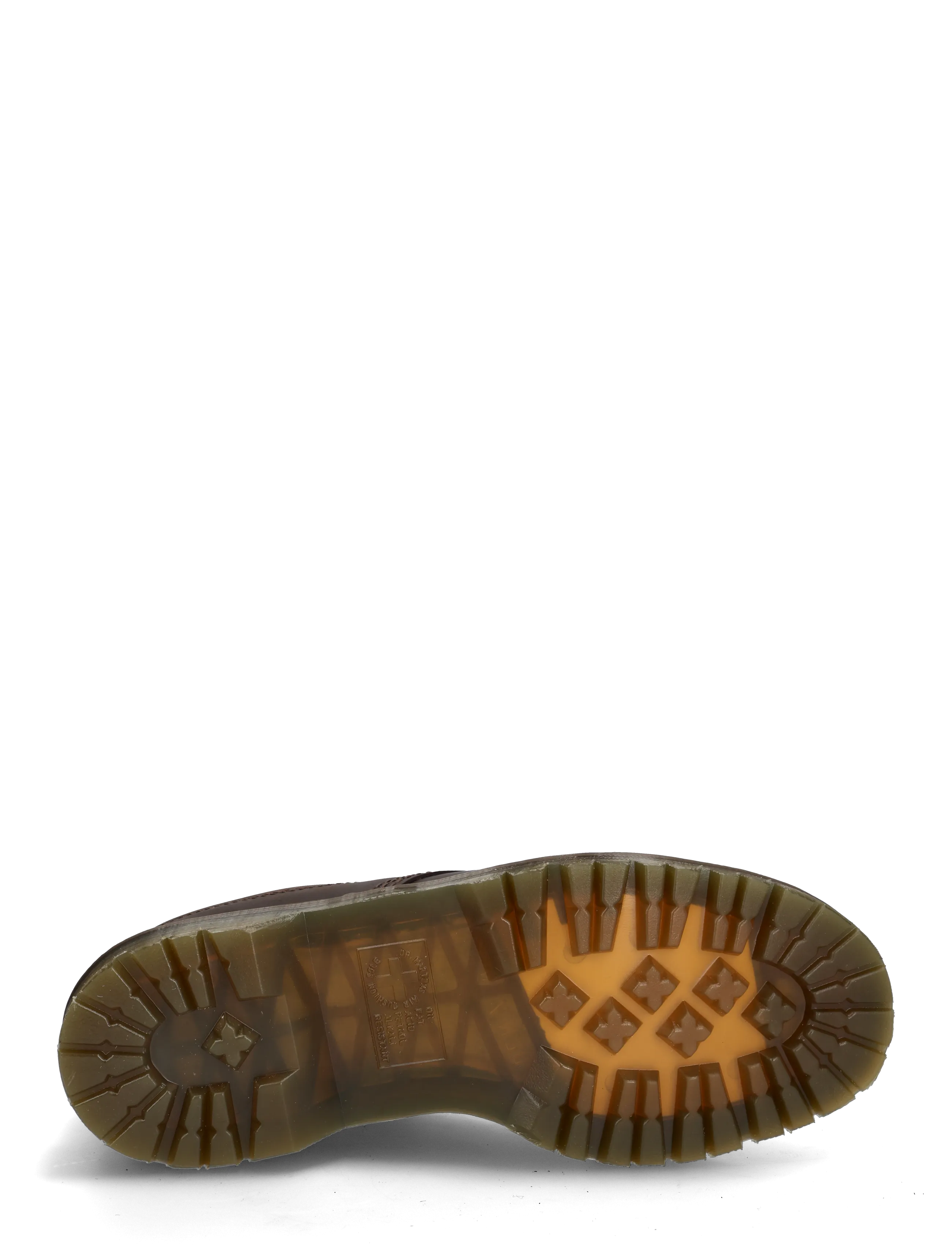 Dr. Martens - Lowell Dark Brown Crazy Horse - Šņorējami zābaki - dark brown - 4