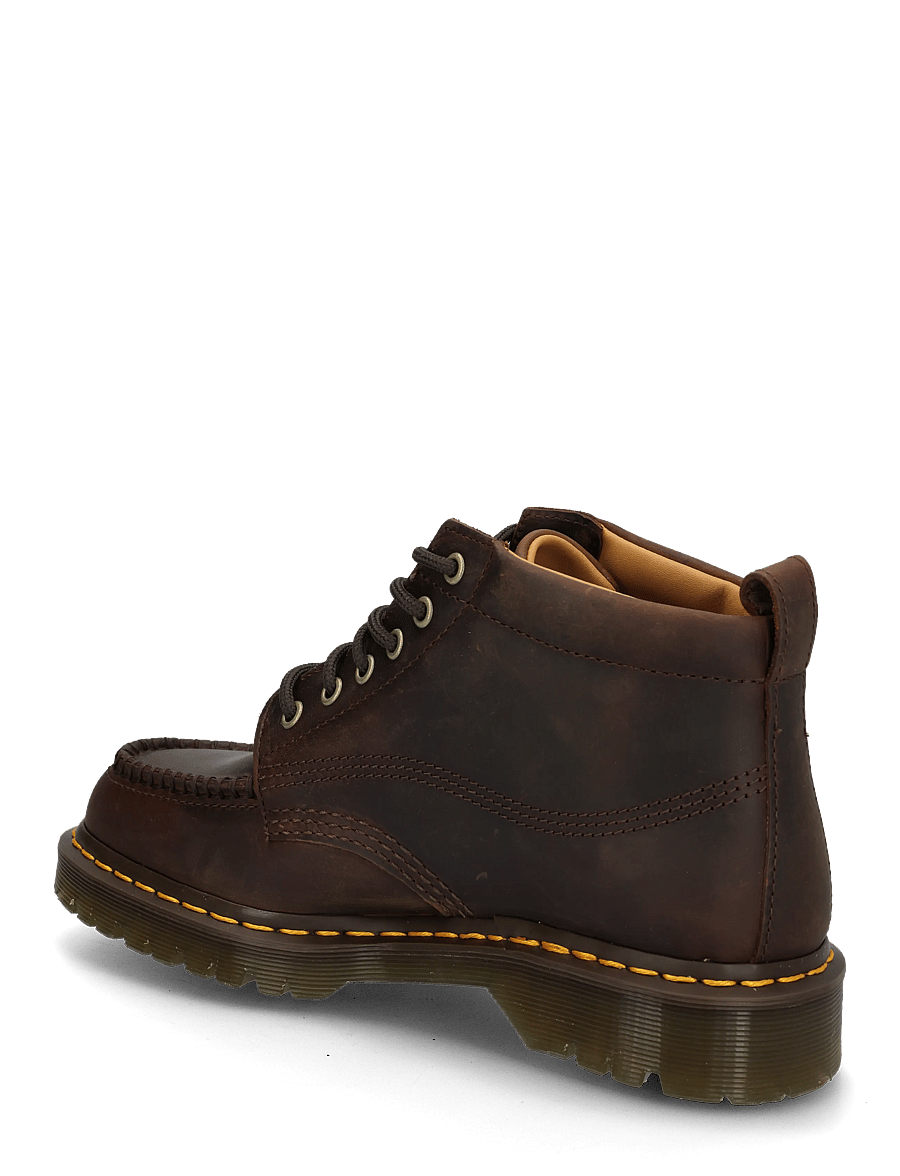Dr. Martens - Lowell Chukka Dark Brown Crazy Horse - chukka boots - dark brown - 1