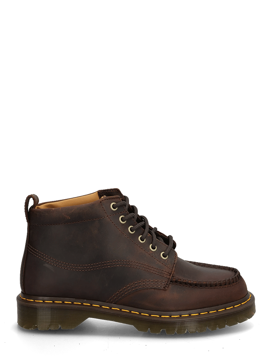 Dr. Martens - Lowell Chukka Dark Brown Crazy Horse - chukka boots - dark brown - 2