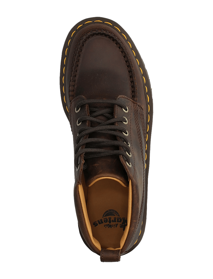 Dr. Martens - Lowell Chukka Dark Brown Crazy Horse - chukka boots - dark brown - 3