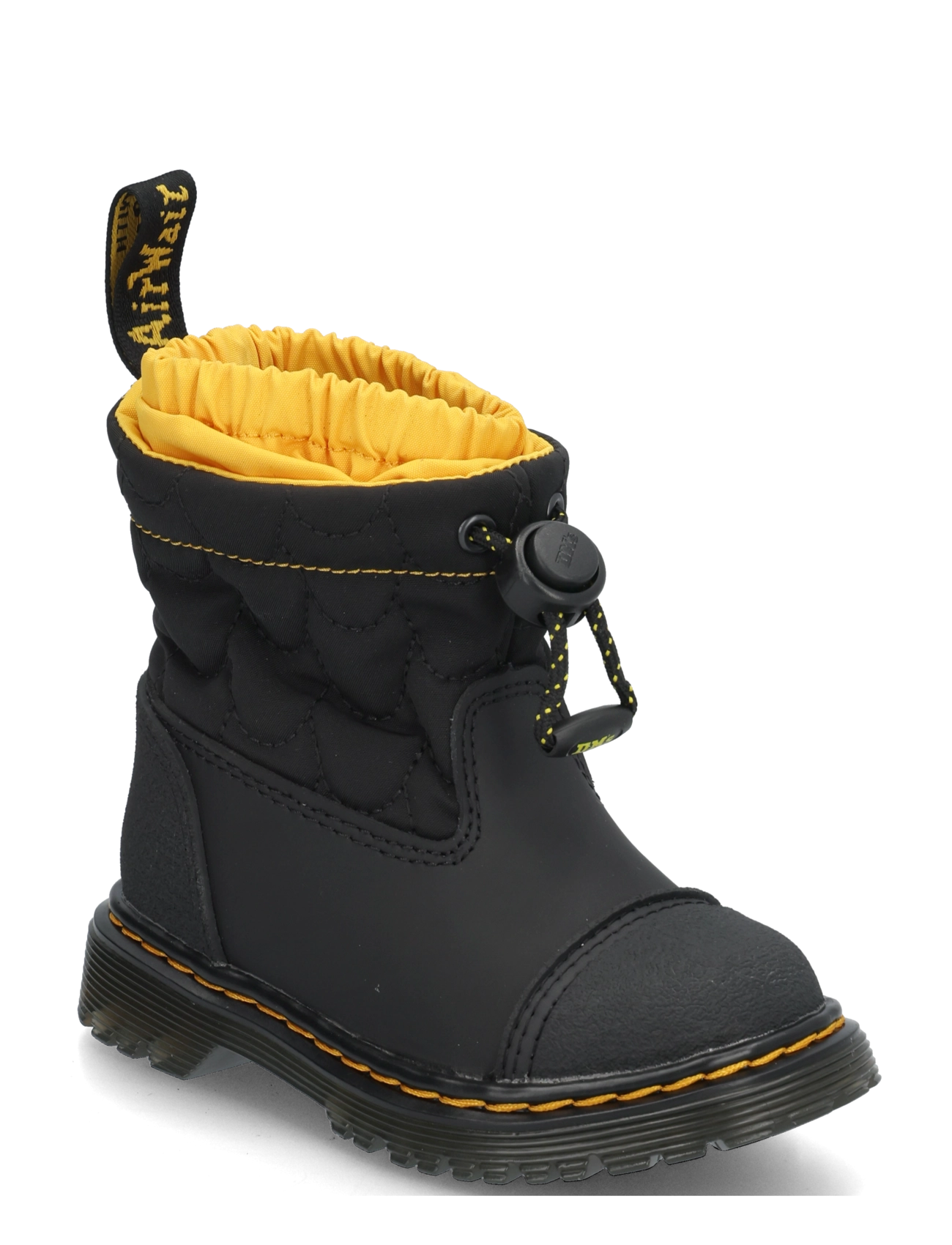 Dr. Martens - Cullen Ii T Black Rubberised Leather+Soft Poly - winter boots - black - 0