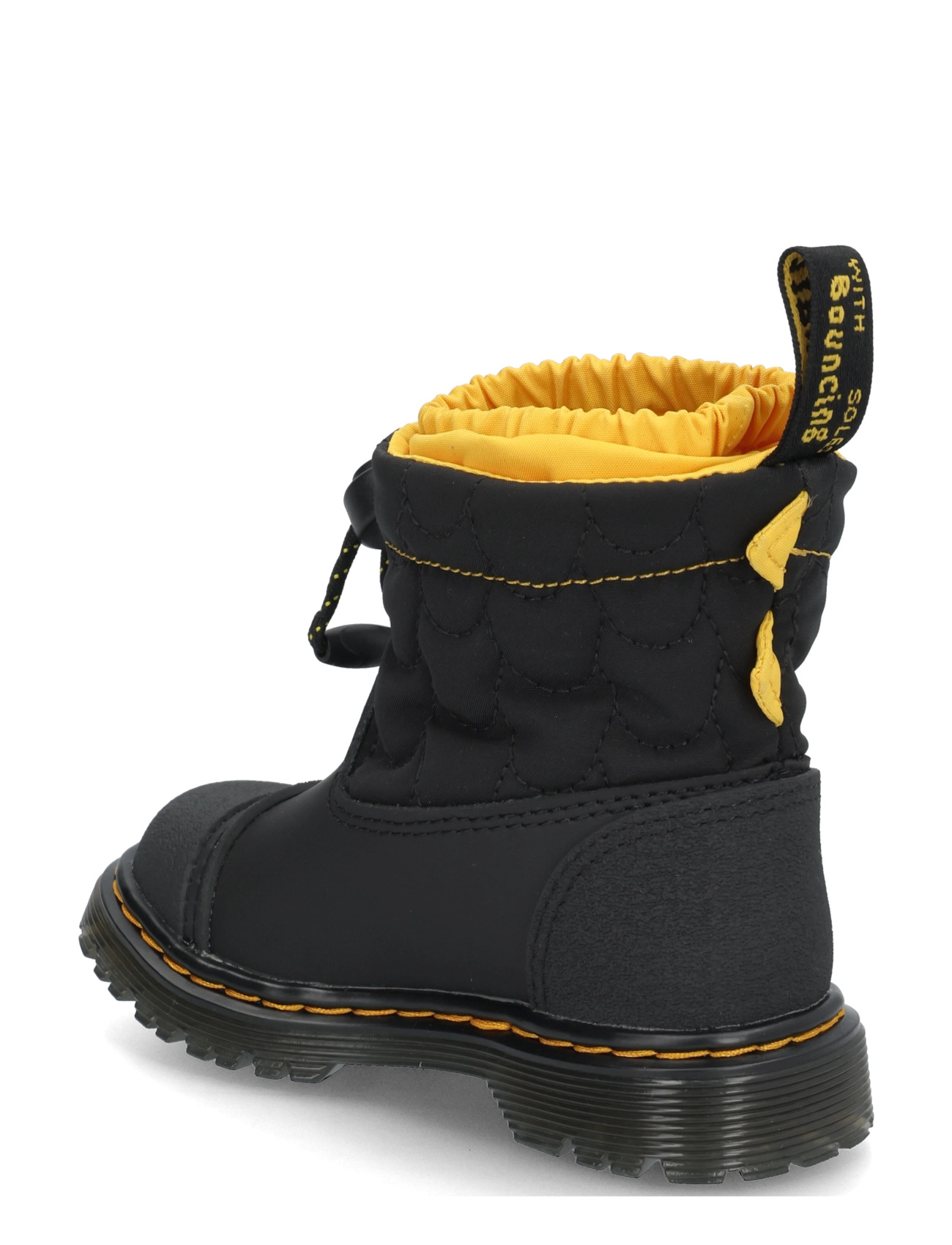 Dr. Martens - Cullen Ii T Black Rubberised Leather+Soft Poly - winter boots - black - 1