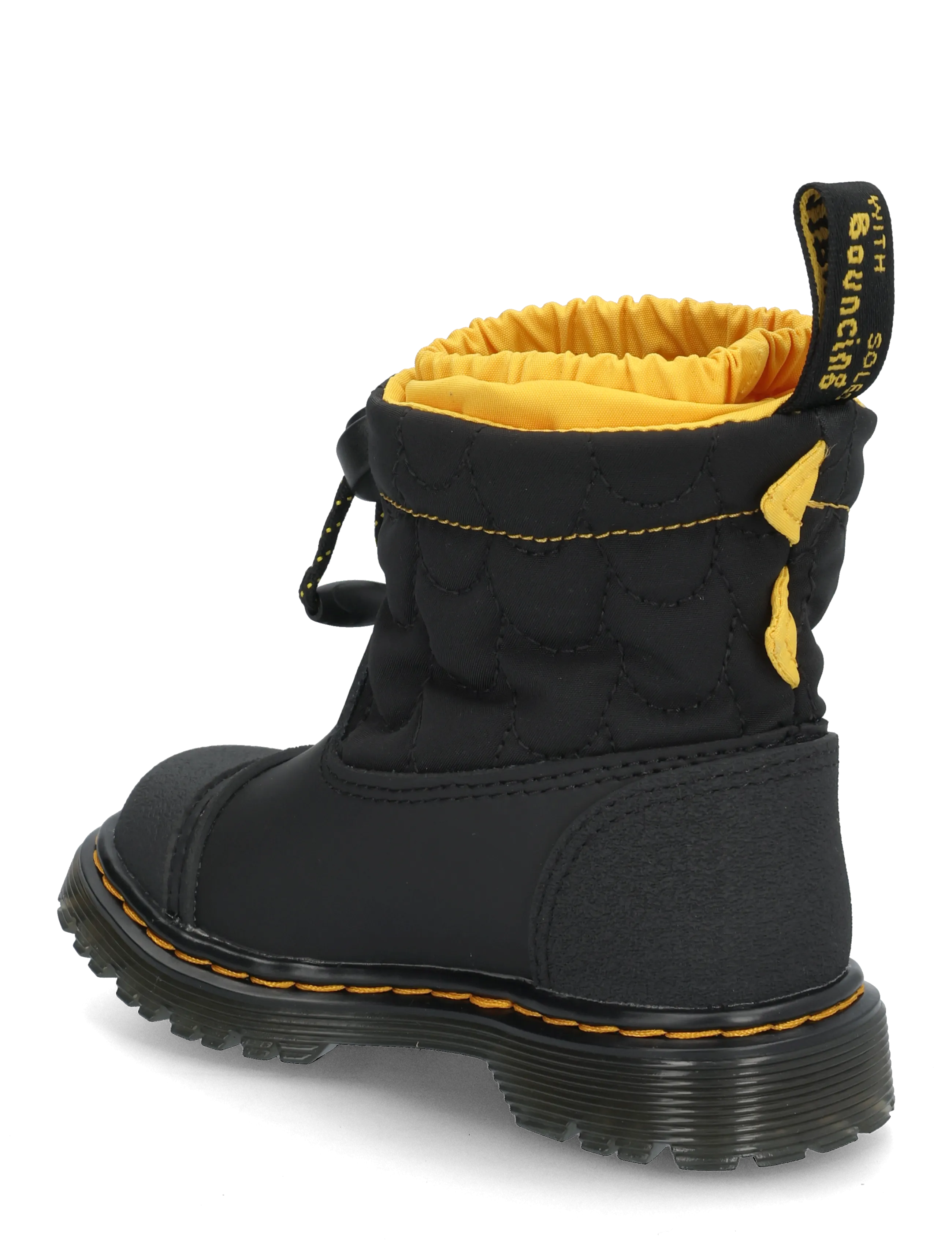 Dr. Martens - Cullen Ii T Black Rubberised Leather+Soft Poly - winterstiefel - black - 1