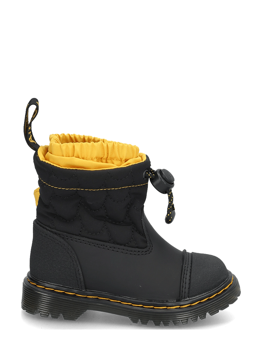 Dr. Martens - Cullen Ii T Black Rubberised Leather+Soft Poly - winter boots - black - 2