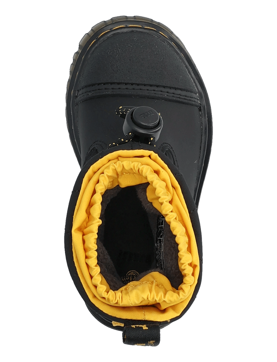 Dr. Martens - Cullen Ii T Black Rubberised Leather+Soft Poly - winter boots - black - 3