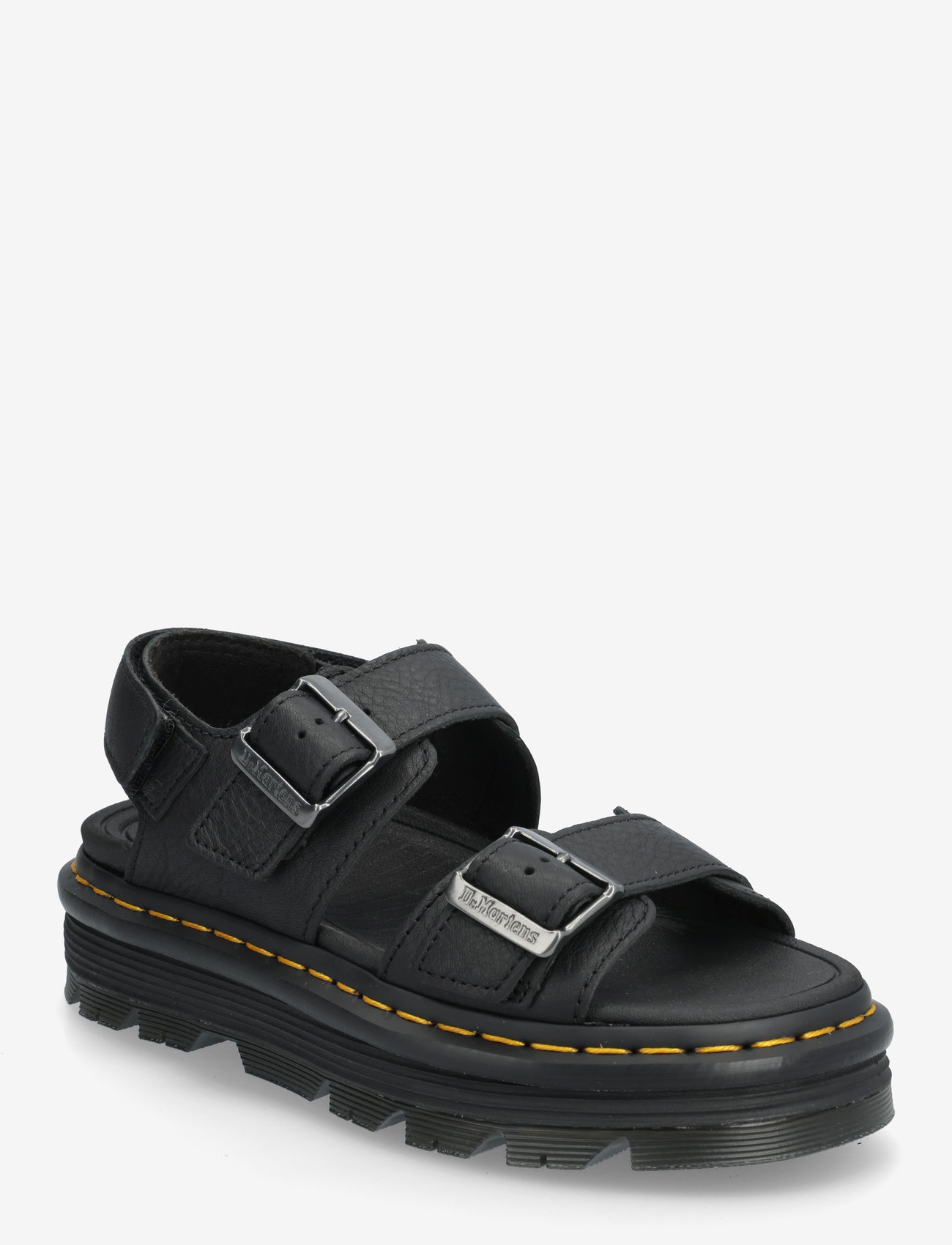 Dr. Martens - Zebzag Sandal Black Pisa - platformsandaler - black - 0