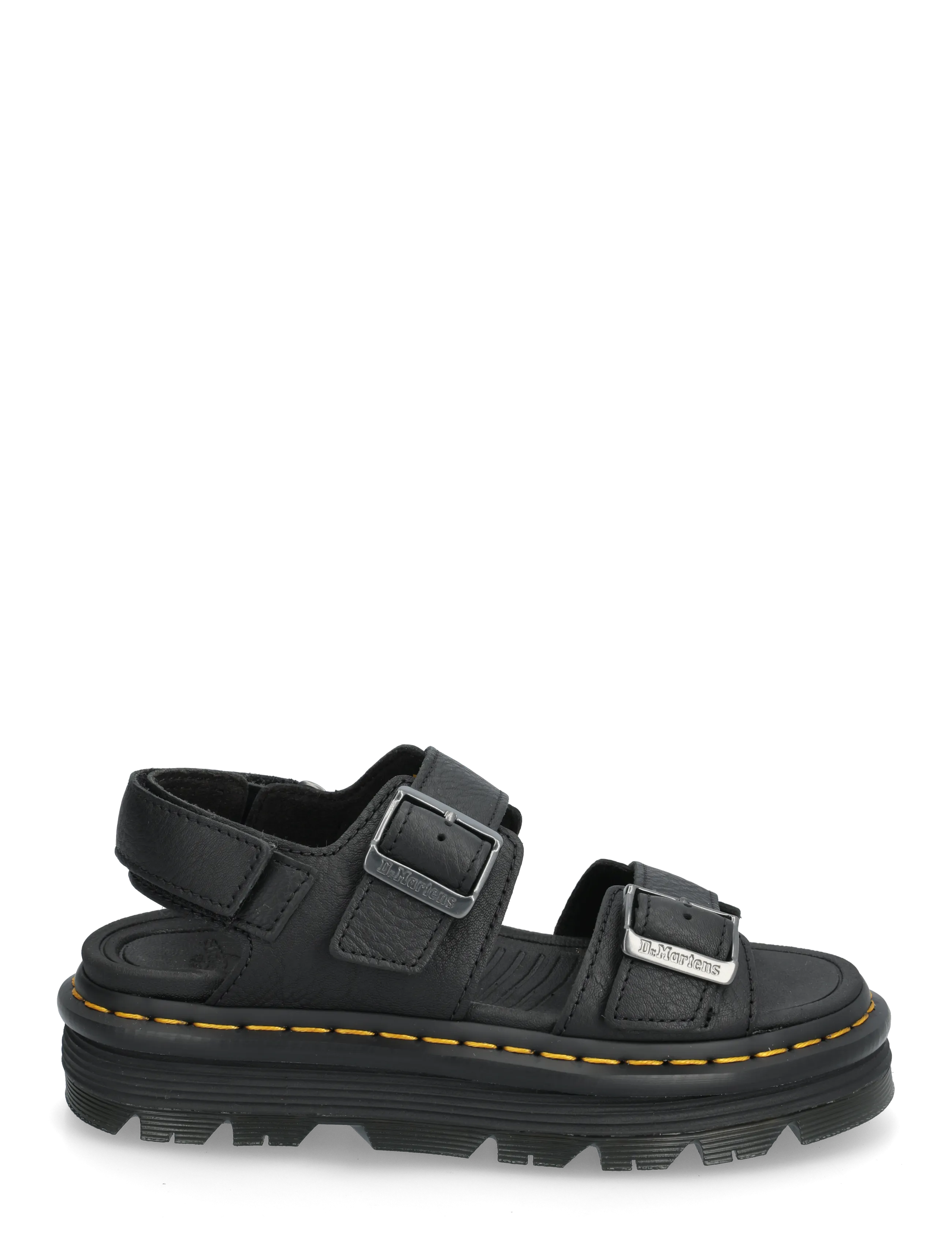 Dr. Martens - Zebzag Sandal Black Pisa - plateau-sandalen - black - 1