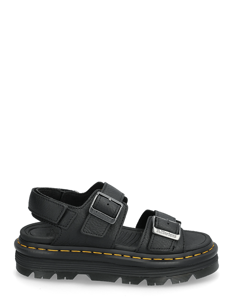 Dr. Martens - Zebzag Sandal Black Pisa - plateau-sandalen - black - 1