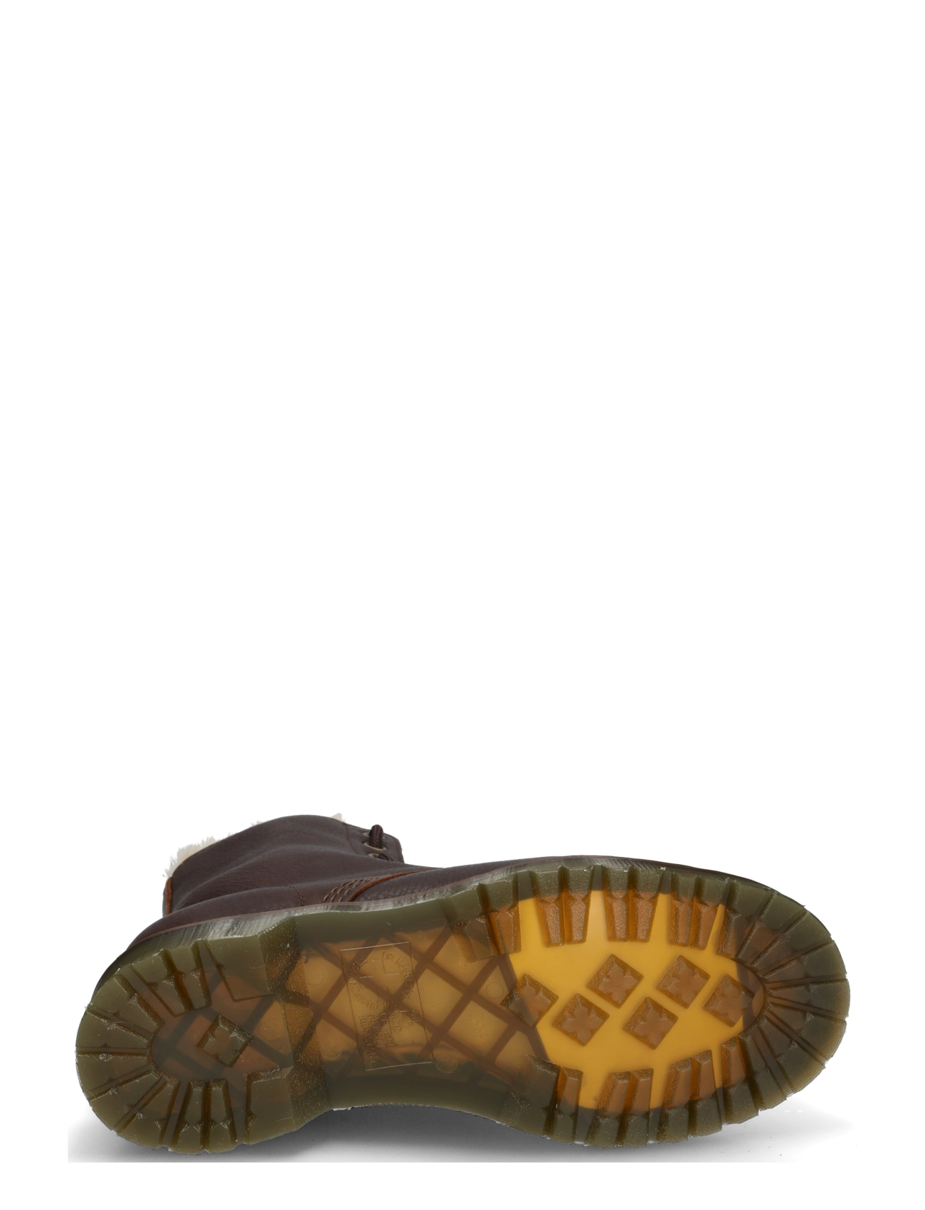 Dr. Martens - 1460 Serena Zip Dark Brown Grizzly - madalad poolsaapad - dark brown - 4