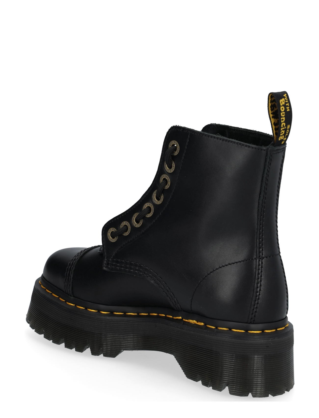 Dr. Martens - Sinclair Floral Black Wanama - kängor - black - 1