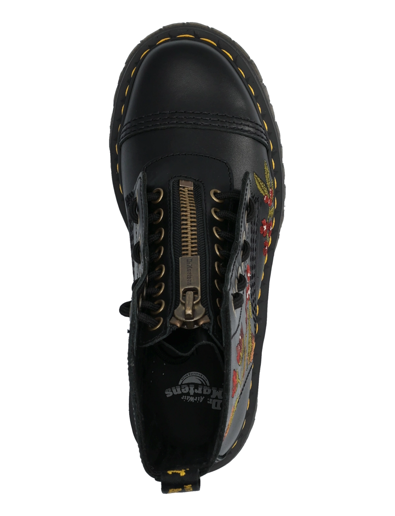 Dr. Martens - Sinclair Floral Black Wanama - kängor - black - 3