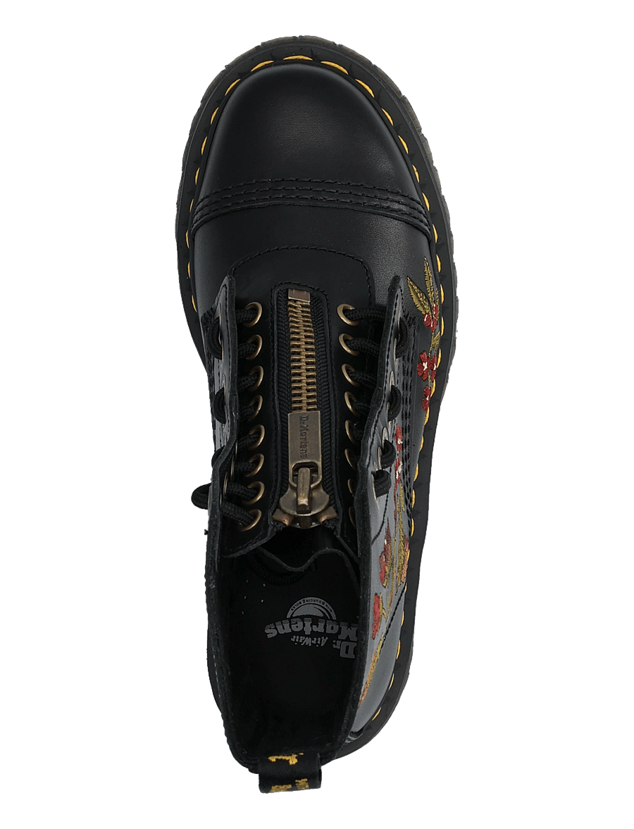 Dr. Martens - Sinclair Floral Black Wanama - kängor - black - 3