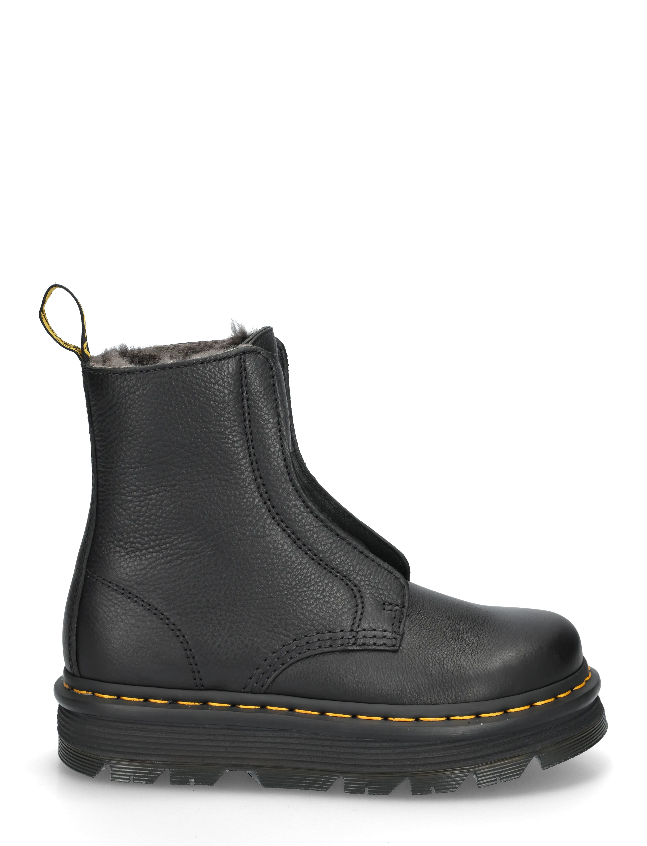 Dr. Martens - Zebzag Laceless Wl Black Pisa - flache stiefeletten - black - 2
