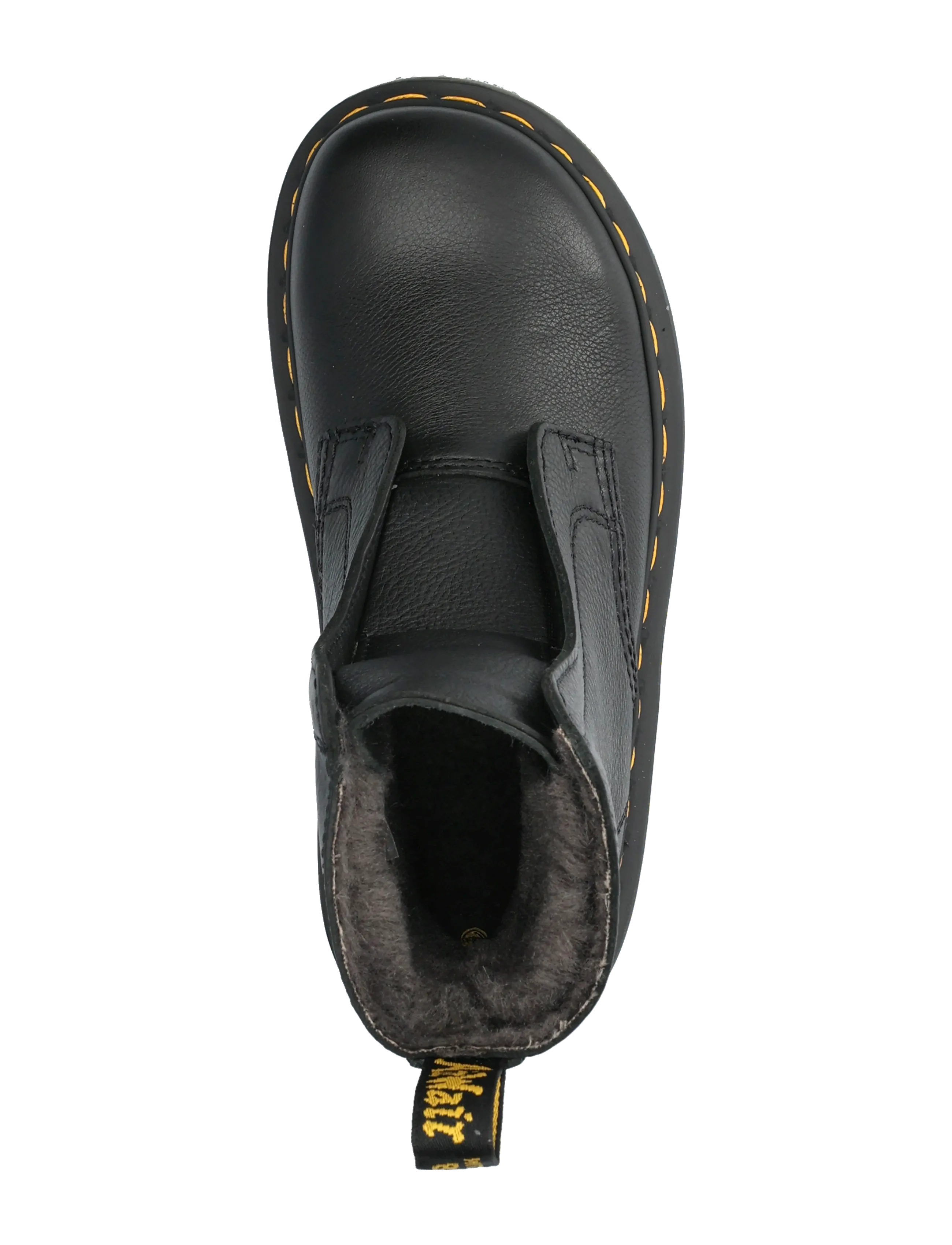 Dr. Martens - Zebzag Laceless Wl Black Pisa - flache stiefeletten - black - 3