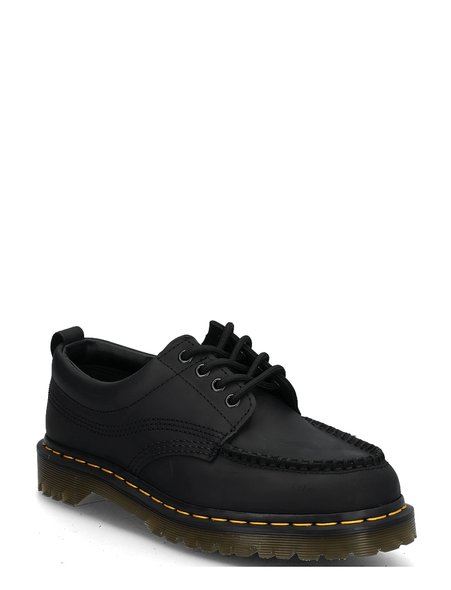 Dr. Martens - Lowell Black Crazy Horse - laced boots - black - 0