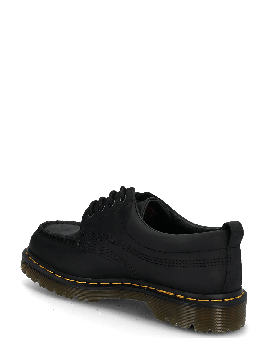 Dr. Martens - Lowell Black Crazy Horse - laced boots - black - 1