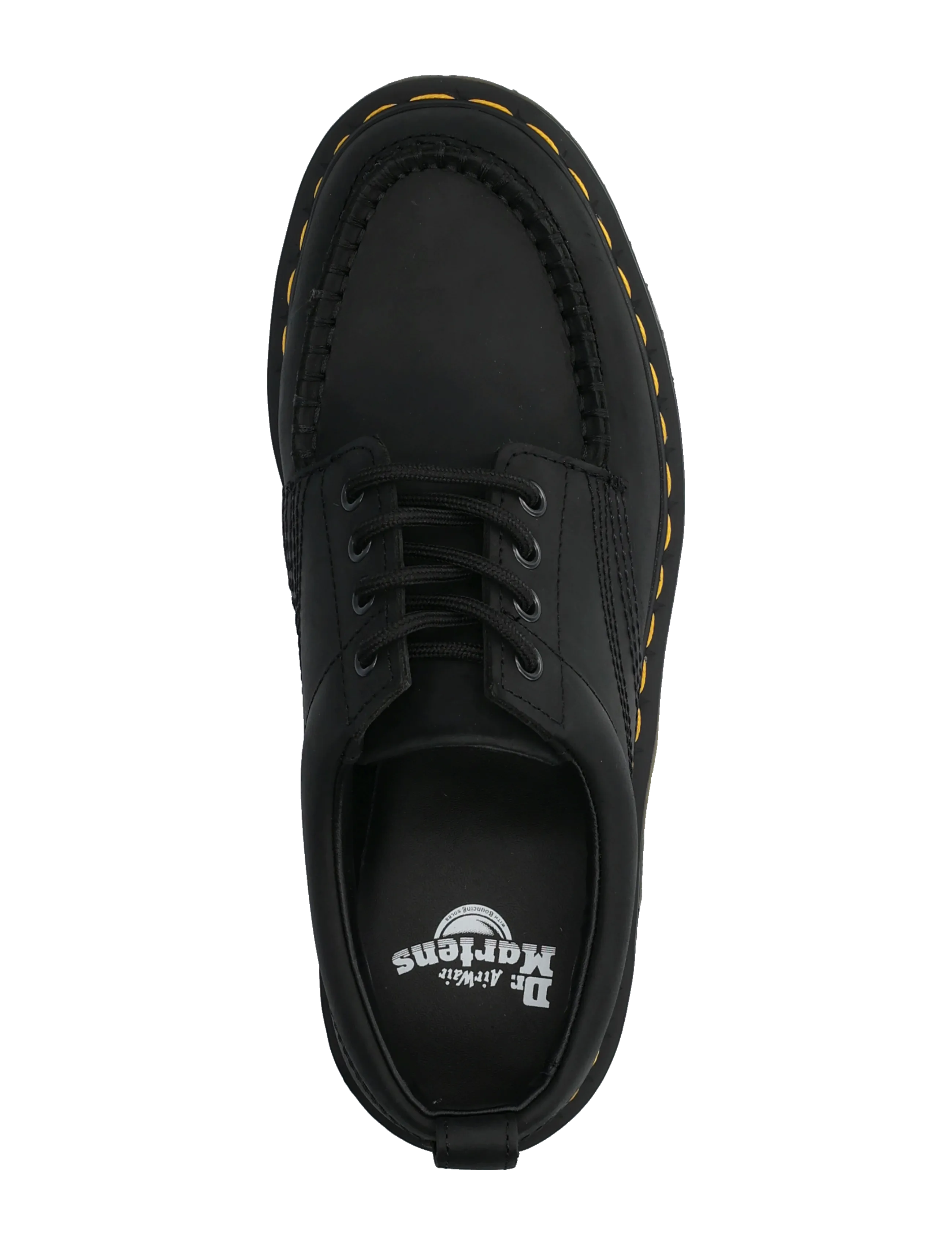 Dr. Martens - Lowell Black Crazy Horse - geschnürte stiefel - black - 3