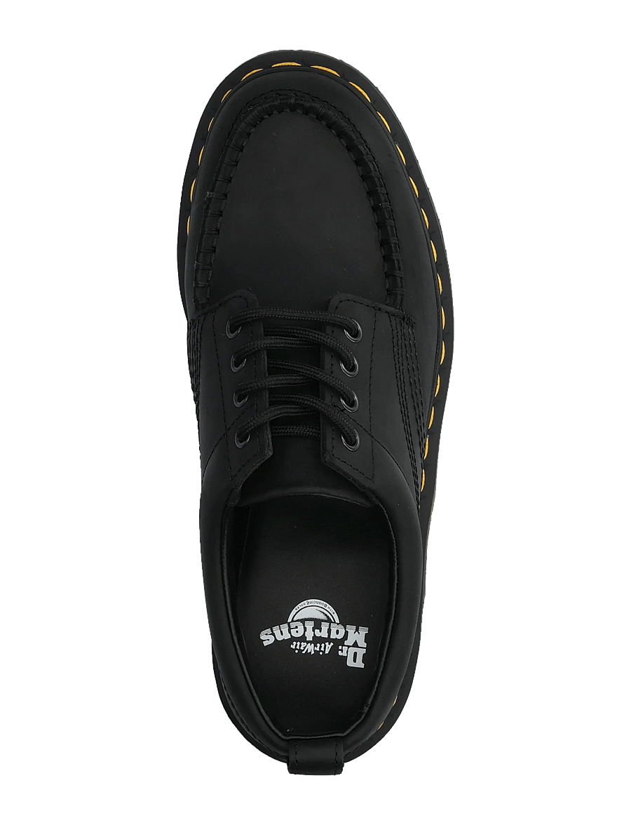 Dr. Martens - Lowell Black Crazy Horse - geschnürte stiefel - black - 3