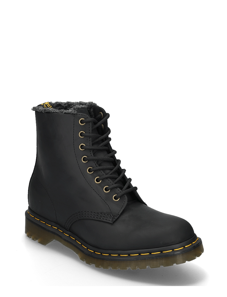 Dr. Martens - 1460 Pascal Wl Black Crazy Horse - winterstiefel - black - 0