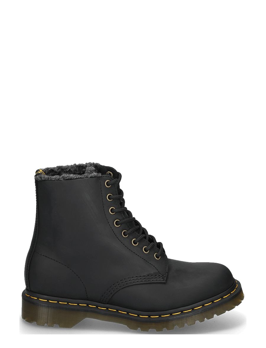 Dr. Martens - 1460 Pascal Wl Black Crazy Horse - winterstiefel - black - 2