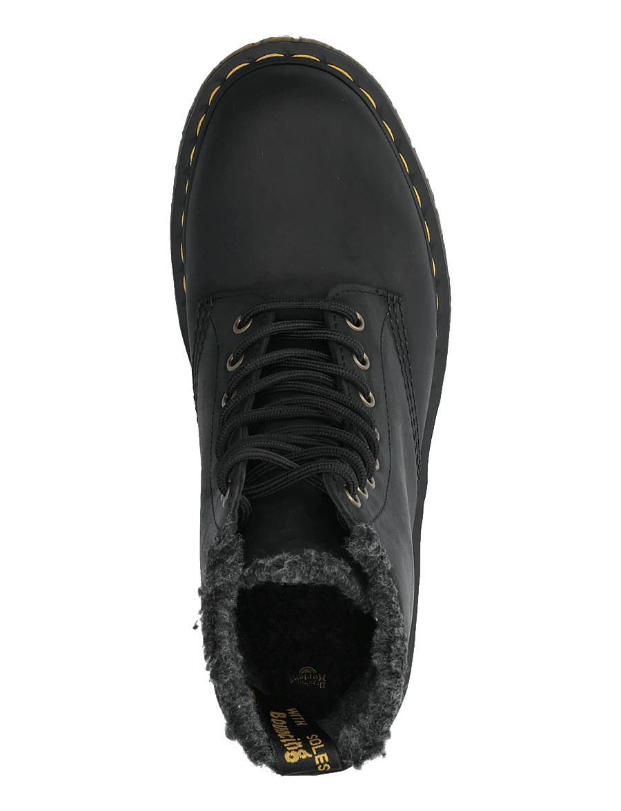 Dr. Martens - 1460 Pascal Wl Black Crazy Horse - winterstiefel - black - 3