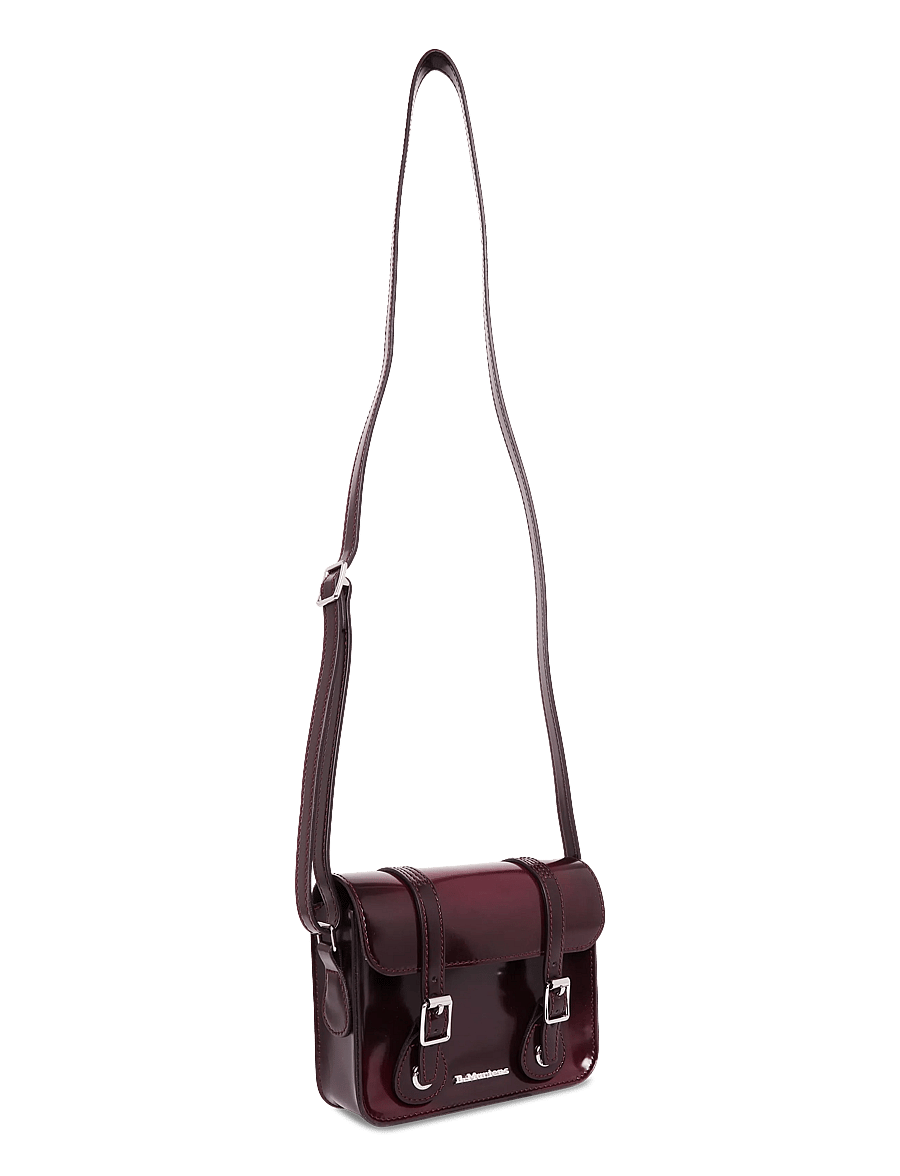 Dr. Martens - 7" Vegan Satchel Cherry Red Cambridge Brush - alltags-style - cherry red - 2