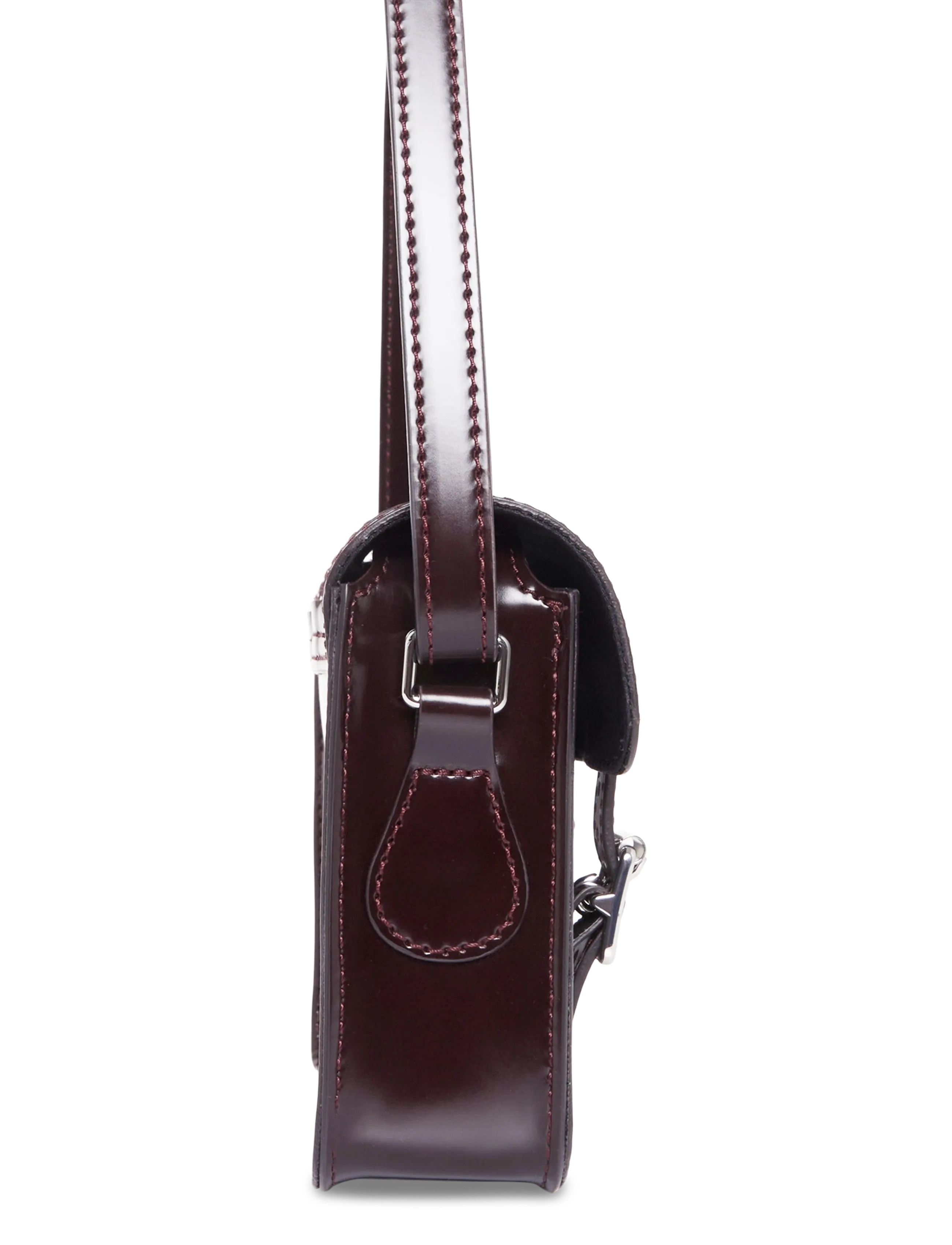 Dr. Martens - 7" Vegan Satchel Cherry Red Cambridge Brush - alltags-style - cherry red - 3