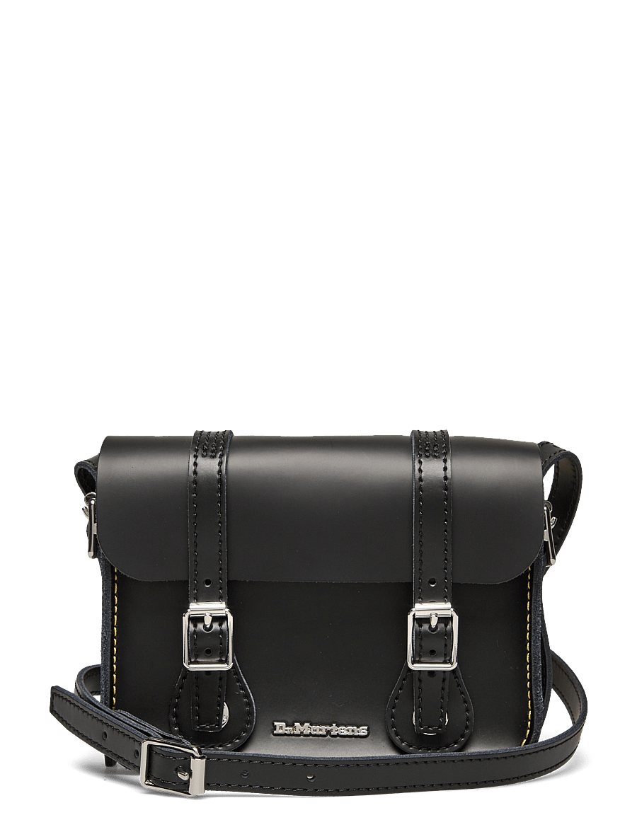 Dr. Martens - 7" Leather Satchel Black Kiev - vardagsstil - black - 0