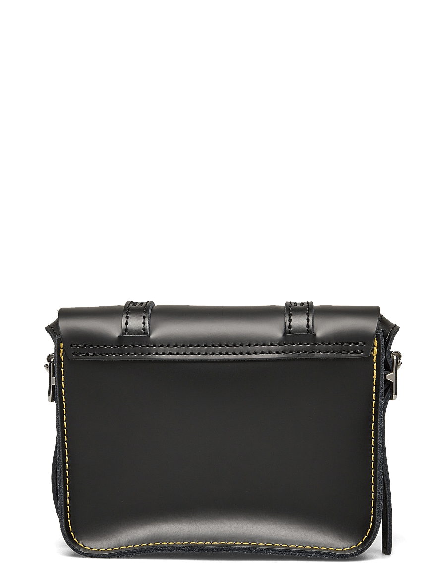 Dr. Martens - 7" Leather Satchel Black Kiev - vardagsstil - black - 1