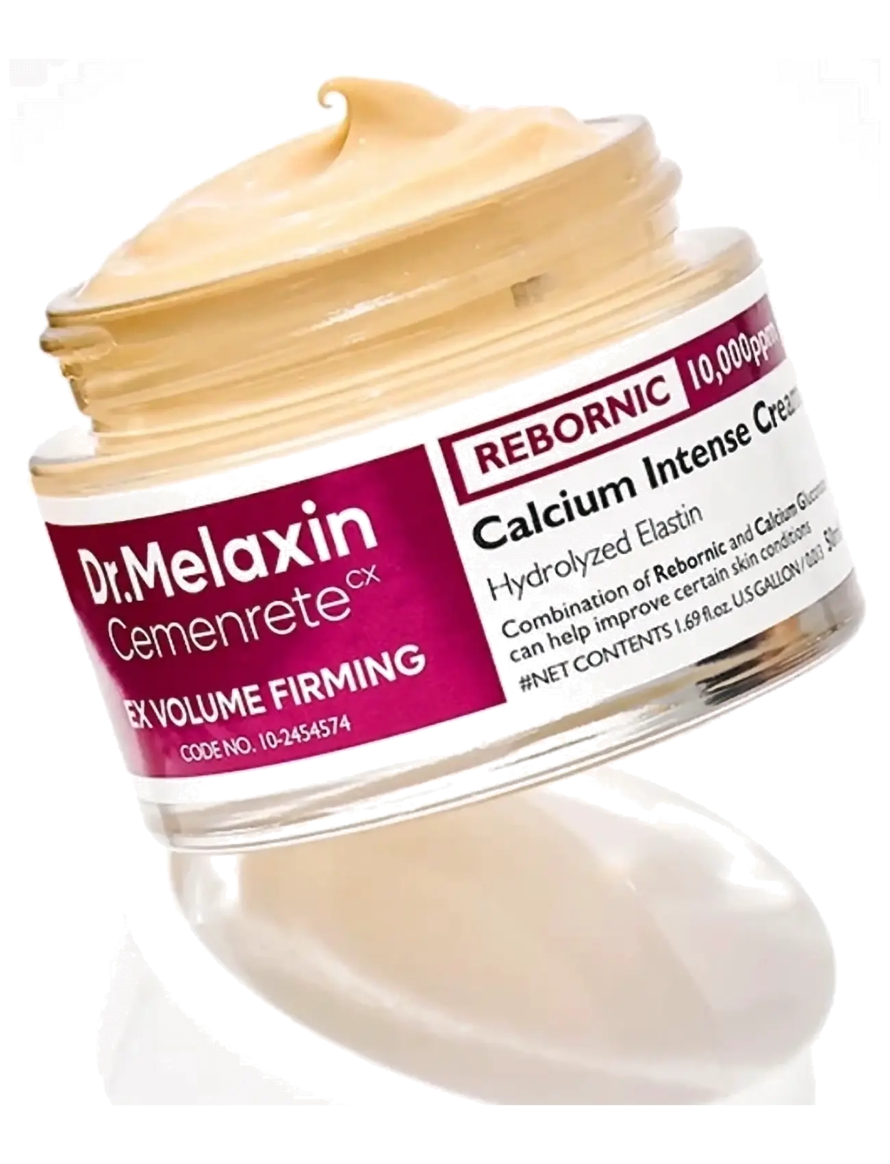 Dr. Melaxin - Cemenrete Calcium Volume Cream - fuktkrämer - clear - 1