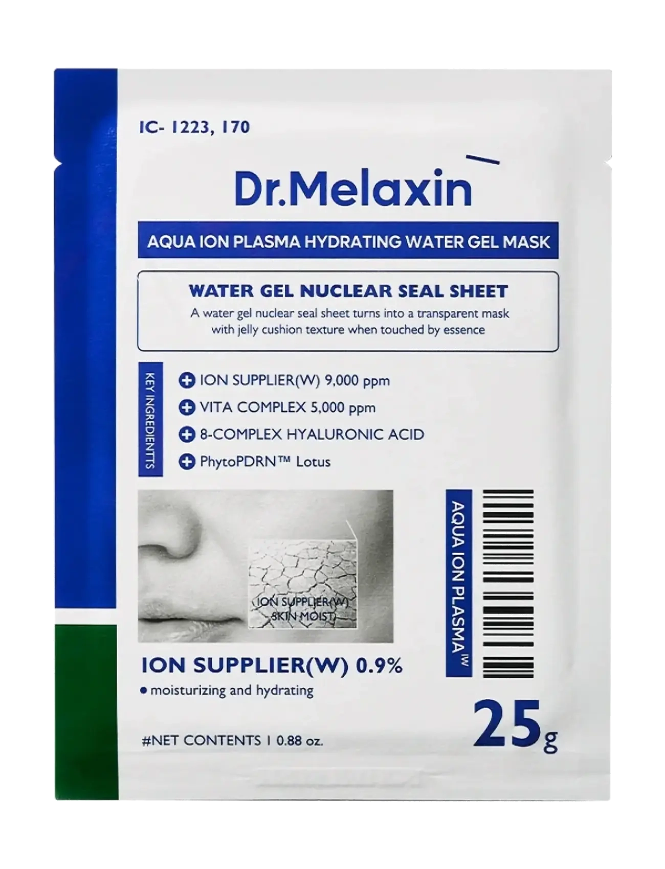 Dr. Melaxin - Aqua Ion Plasma Water Gel Mask (5 pcs.) - clear - 1