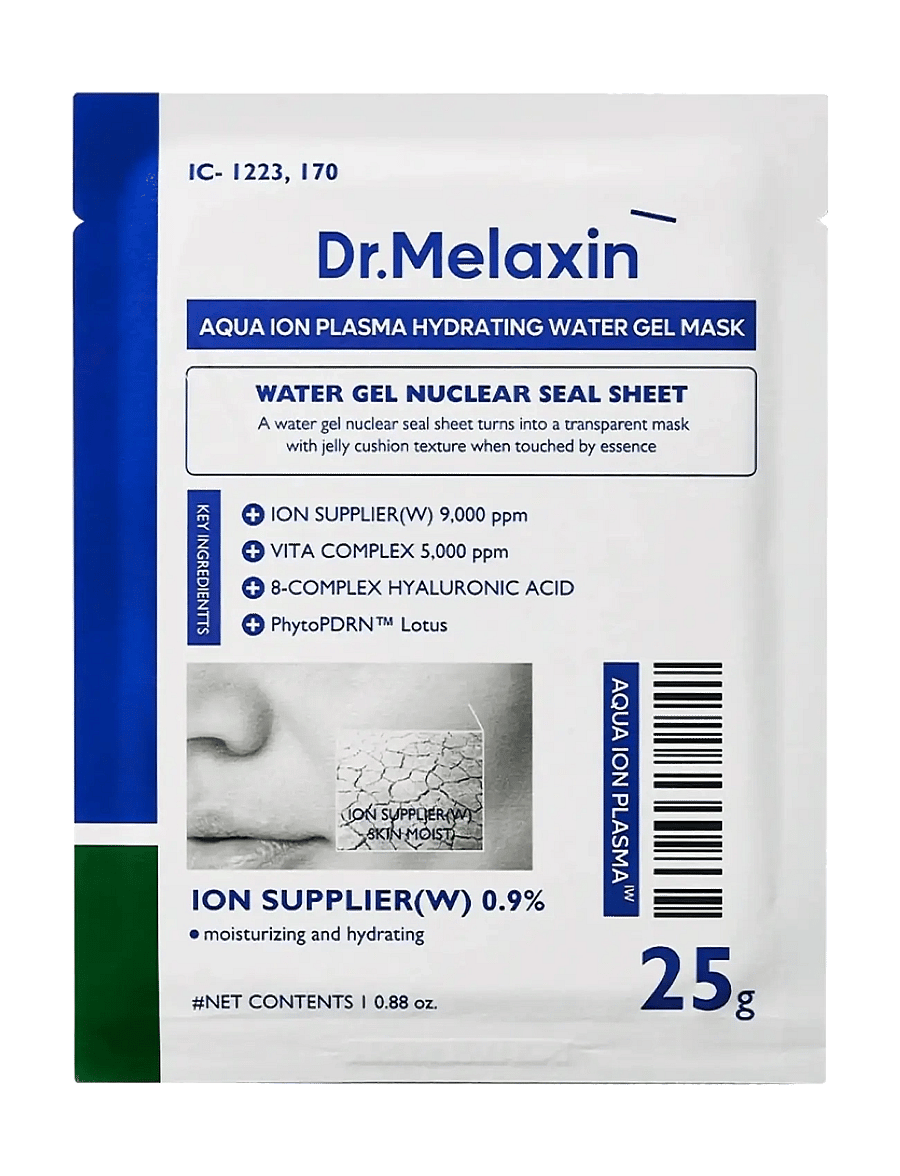 Dr. Melaxin - Aqua Ion Plasma Water Gel Mask (5 pcs.) - clear - 1