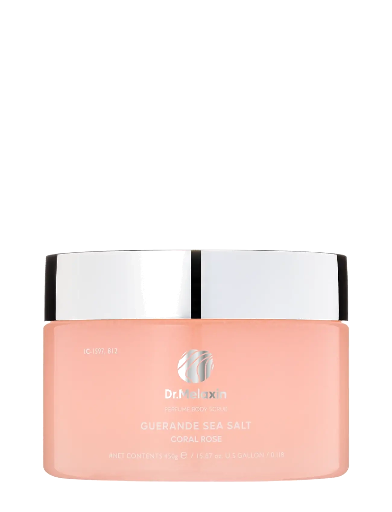 Dr. Melaxin - Guerande Sea Salt Perfume Body Scrub Coral Rose (450G.), Bodyscrub, Nude, Str: 450 G