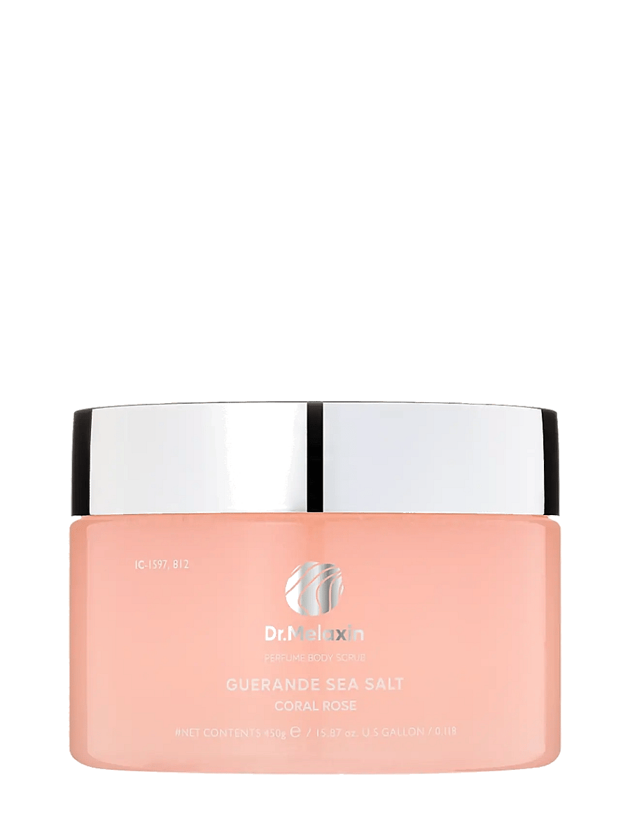 Dr. Melaxin - Dr. Melaxin - Guerande Sea Salt Perfume Body Scrub Coral Rose (450g.) - keha koorimine - clear - 1