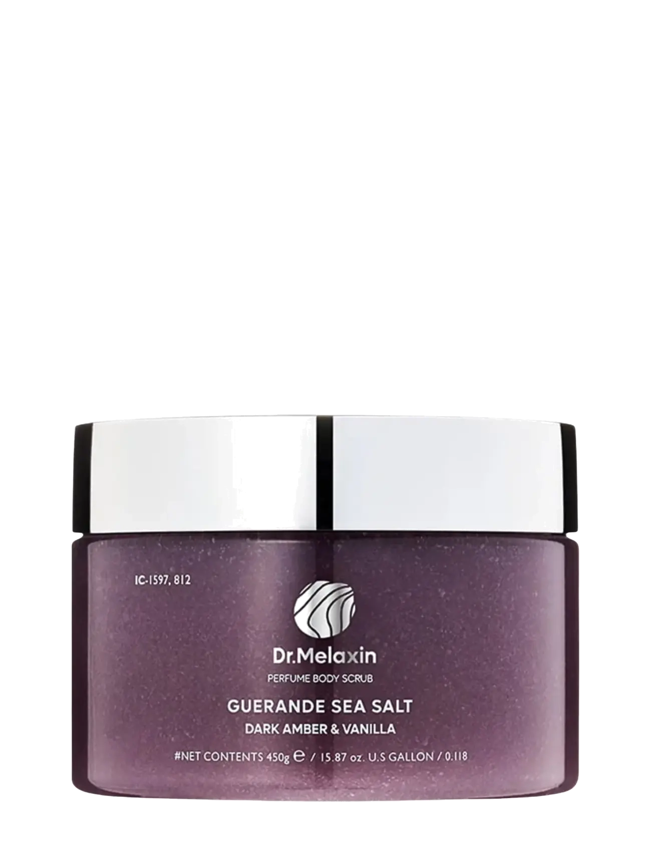 Dr. Melaxin Dr.melaxin Guerande Sea Salt Perfume Body Scrub Dark Amber & Vanilla (450G.), Bodyscrub, Nude, Str: 450 G