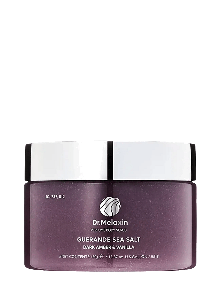 Dr. Melaxin - Dr.Melaxin - Guerande Sea Salt Perfume Body Scrub Dark Amber & Vanilla (450g.) - keha koorimine - clear - 1