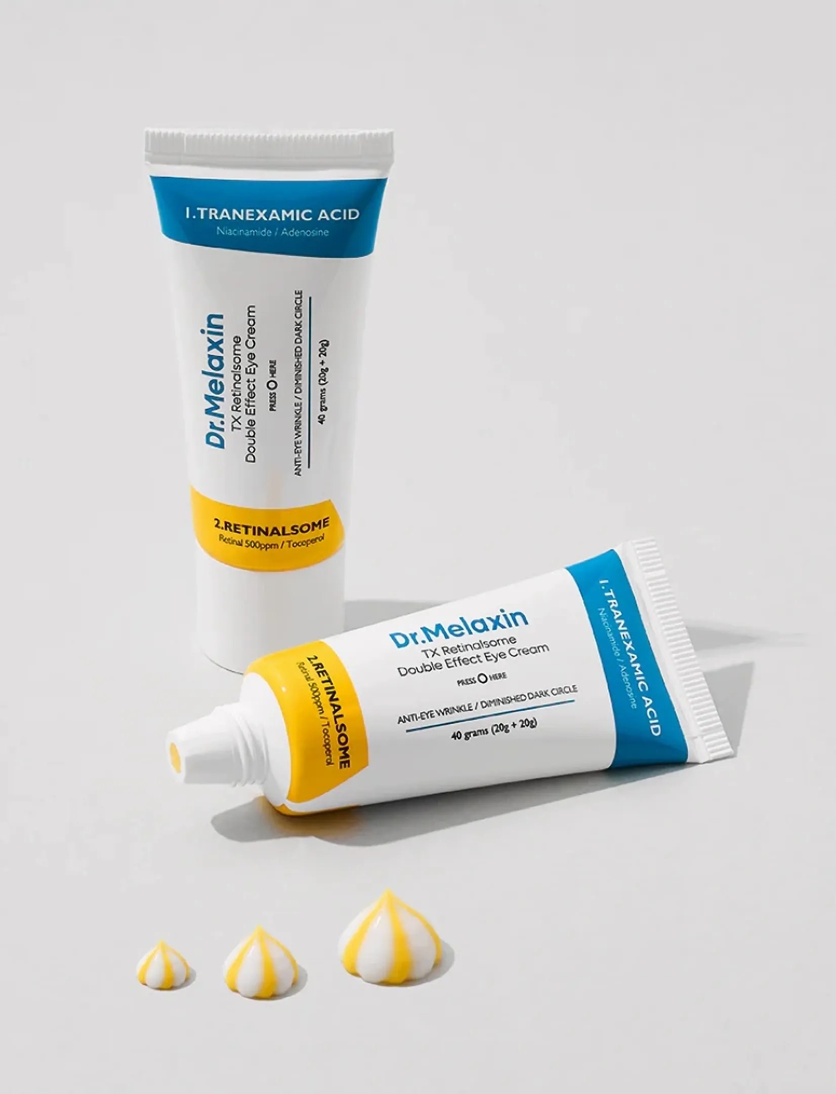 Dr. Melaxin Tx Retinalsome Double Effect Eye Cream (40G.), 40 G, Nude, Øjenpleje > Øjencreme, Dame