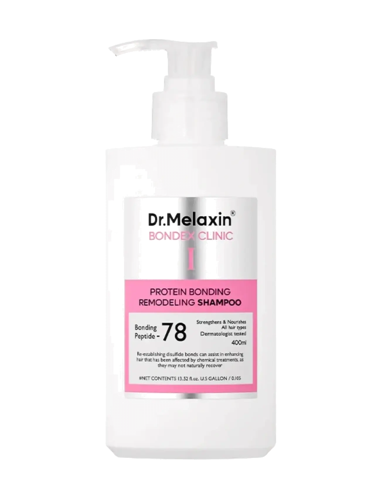 Dr. Melaxin Bondex Protein Bonding Remodeling Shampoo, Shampoo, Hvid, Str: 400 ML