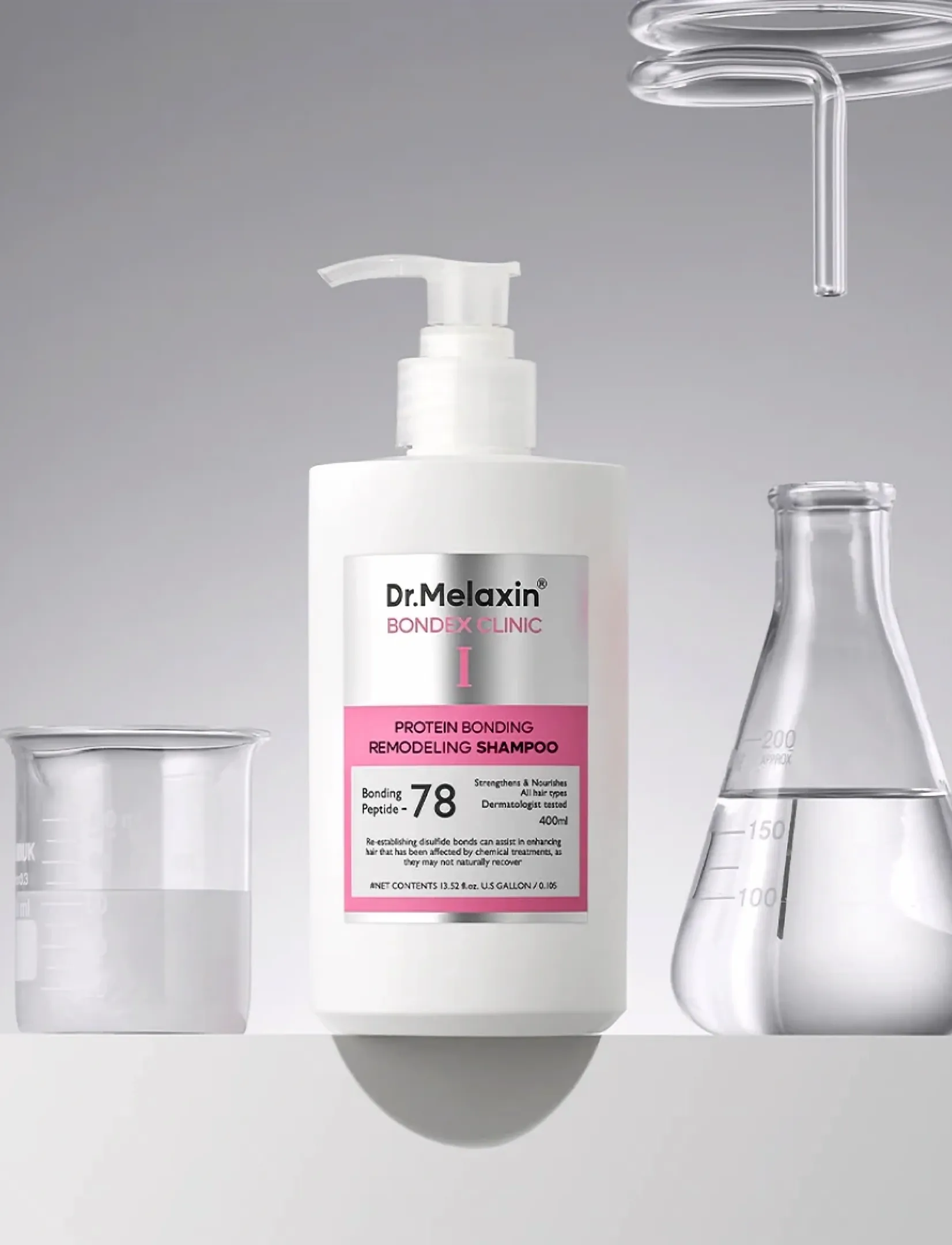 Dr. Melaxin Bondex Protein Bonding Remodeling Shampoo, 400 ml, White, Pleje > Shampoo, Dame