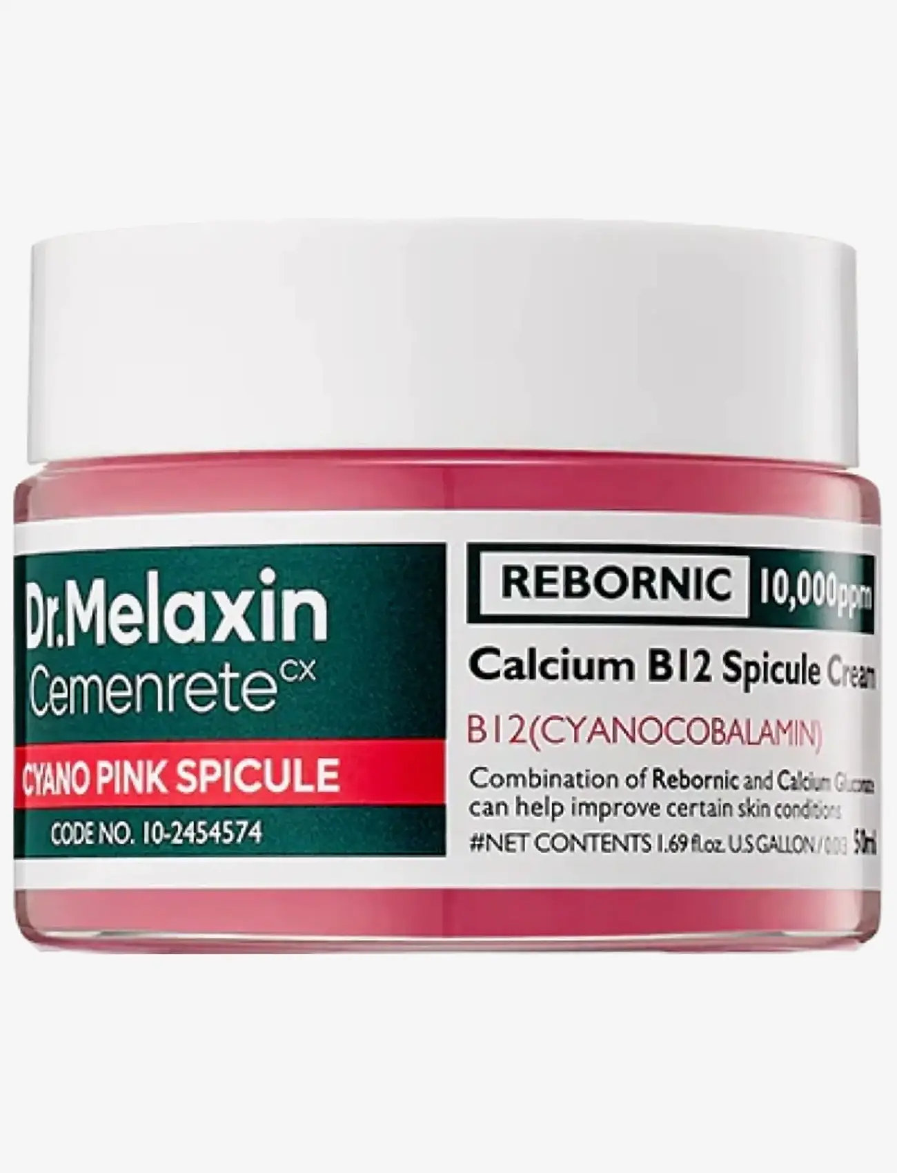 Dr. Melaxin - Cemenrete Cyano Pink Spicule Cream (50 ml.) - næturkrem - clear - 1