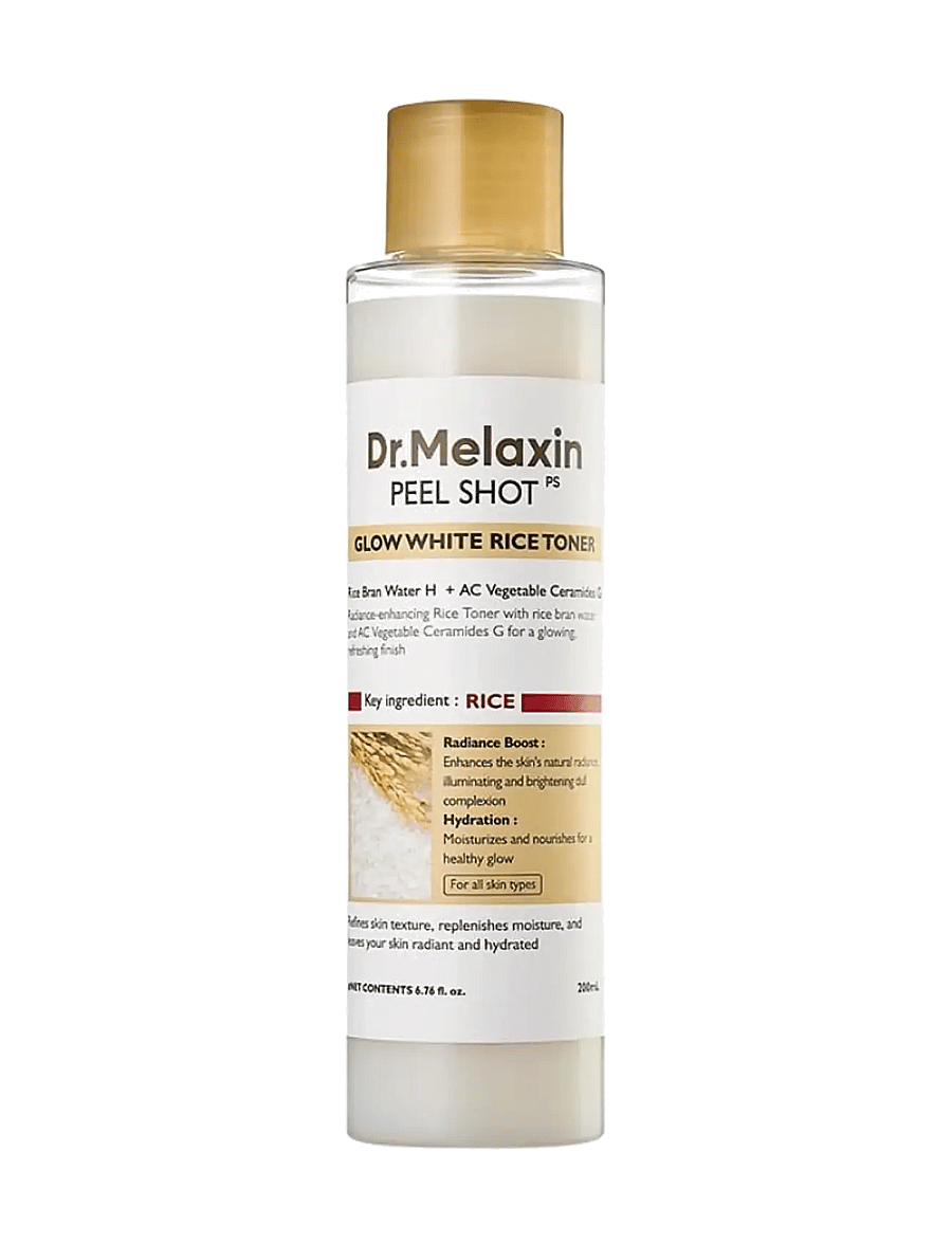 Dr. Melaxin - Peel Shot Glow white Rice Toner - koorivad toonikud - clear - 1