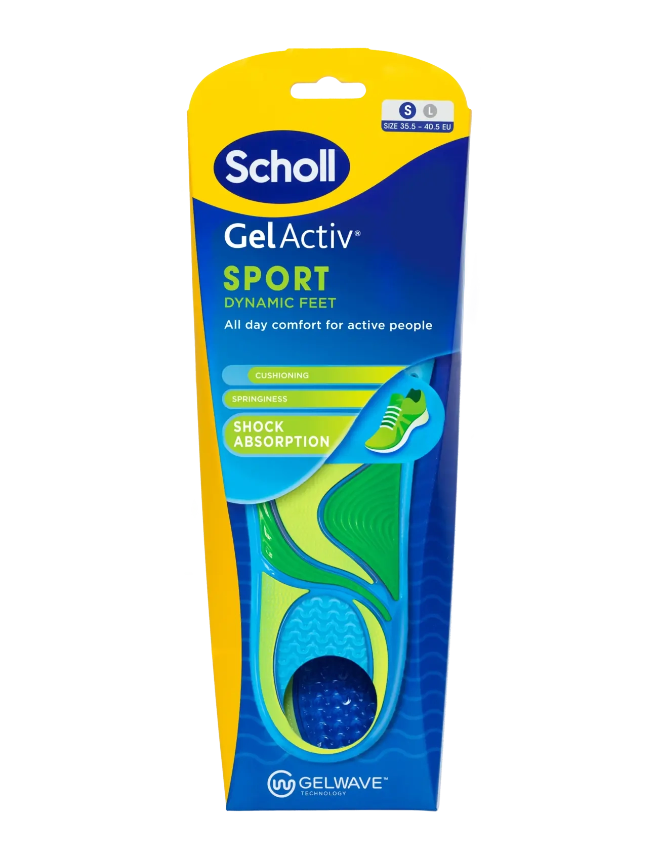 Dr. Scholl’s Scholl Gel Activ Insole Sport (S) - Dr. Scholl’s - N/A / green