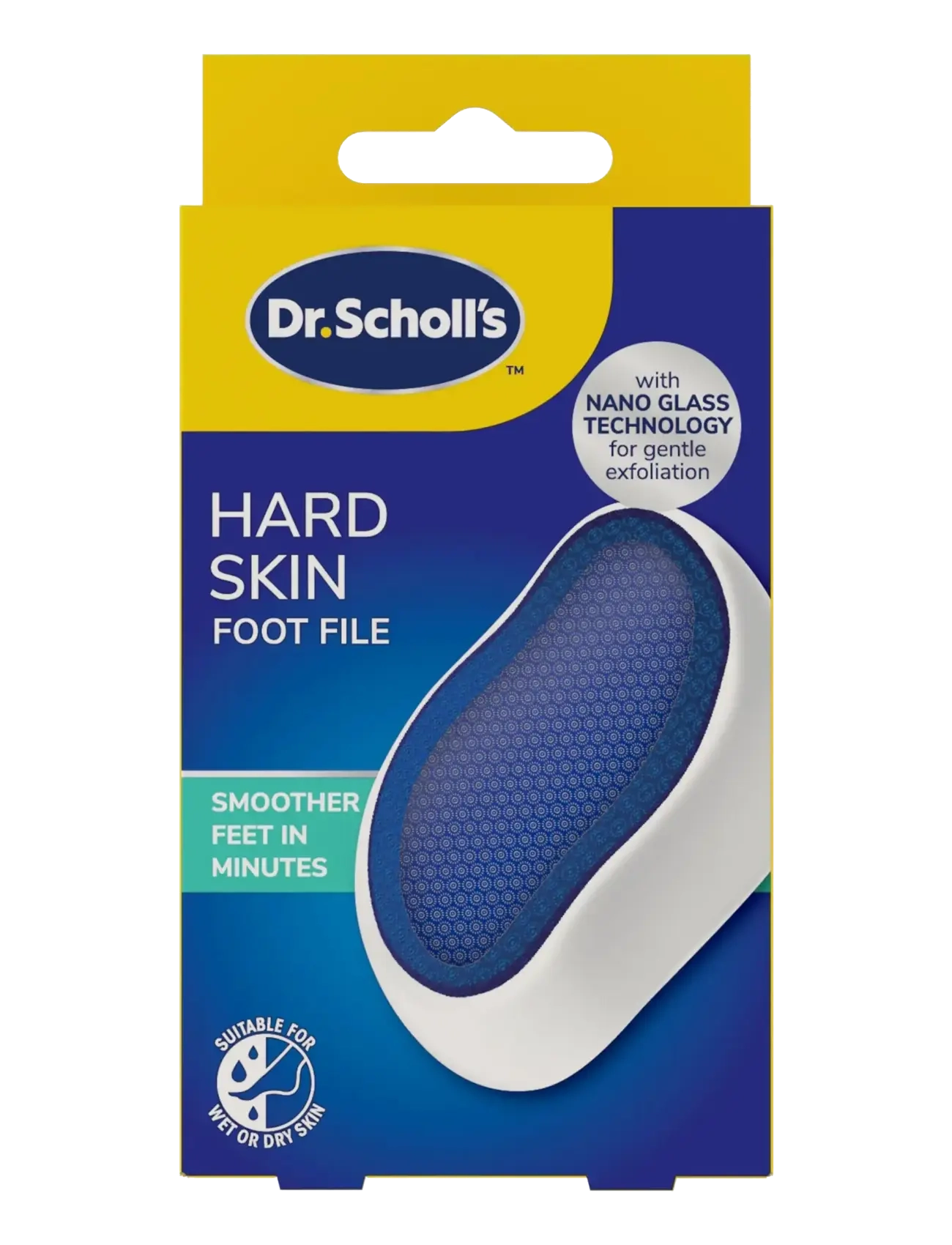 Dr. Scholl’s Scholl Nano Foot File - Dr. Scholl’s - N/A / white