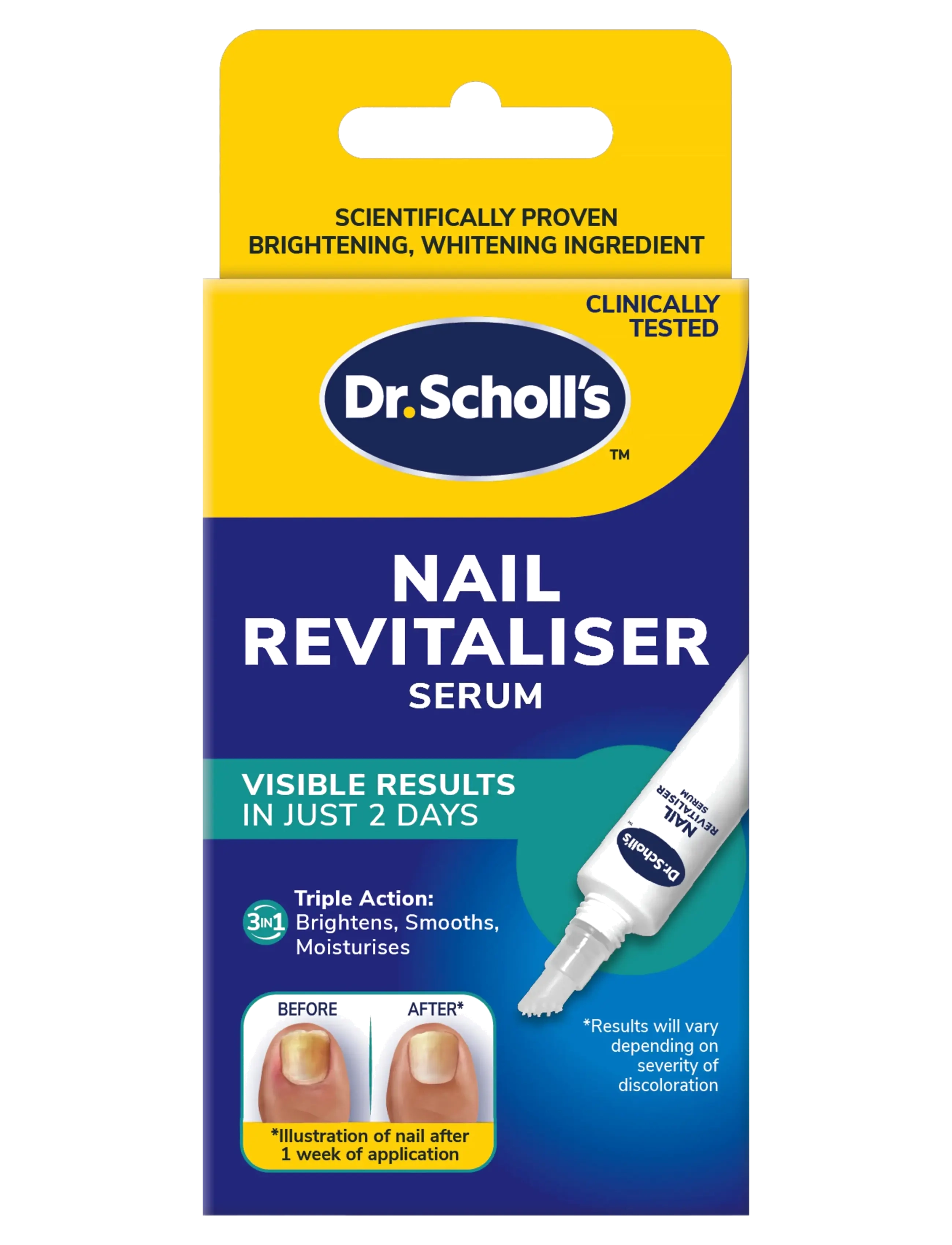Dr. Scholl’s Scholl Nail Revitaliser - Dr. Scholl’s - N/A / clear