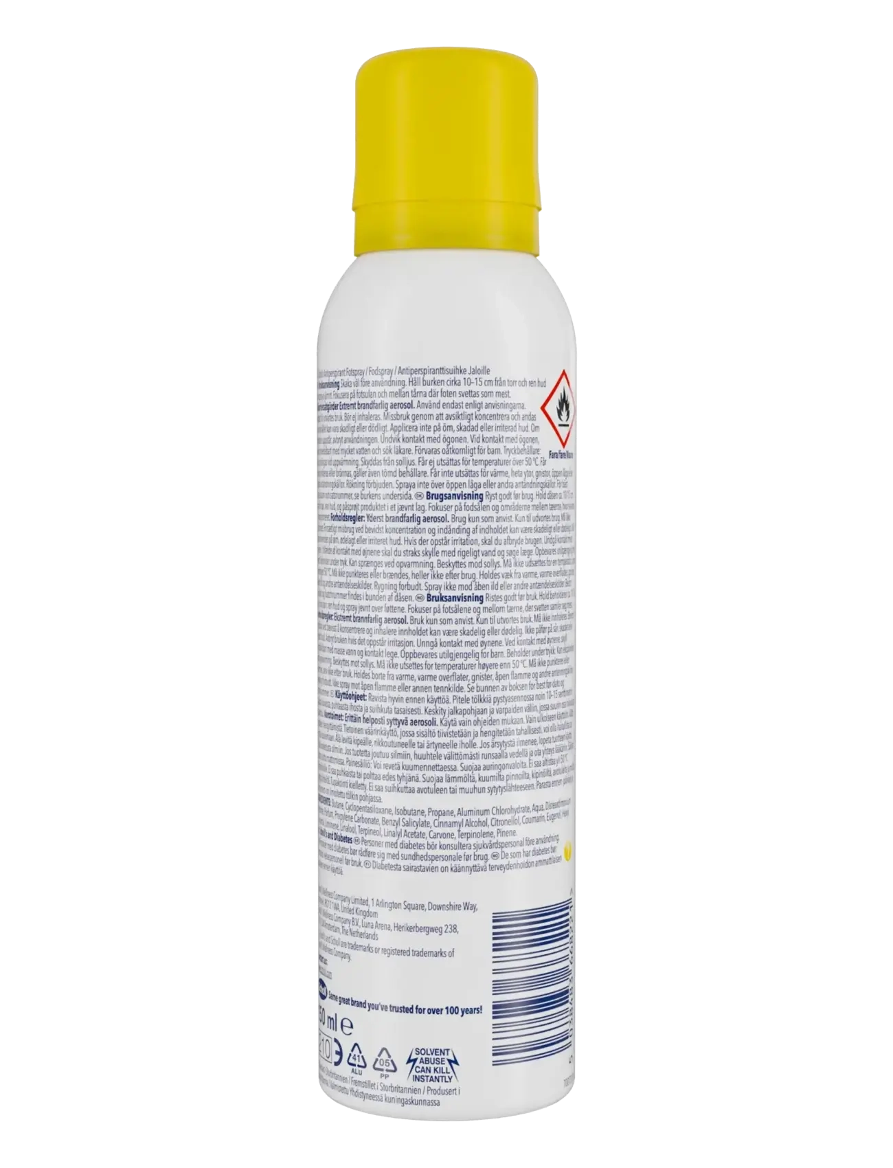 Dr Scholls Scholl Revitalising Foot Spray kroppsvård dam – bild 2