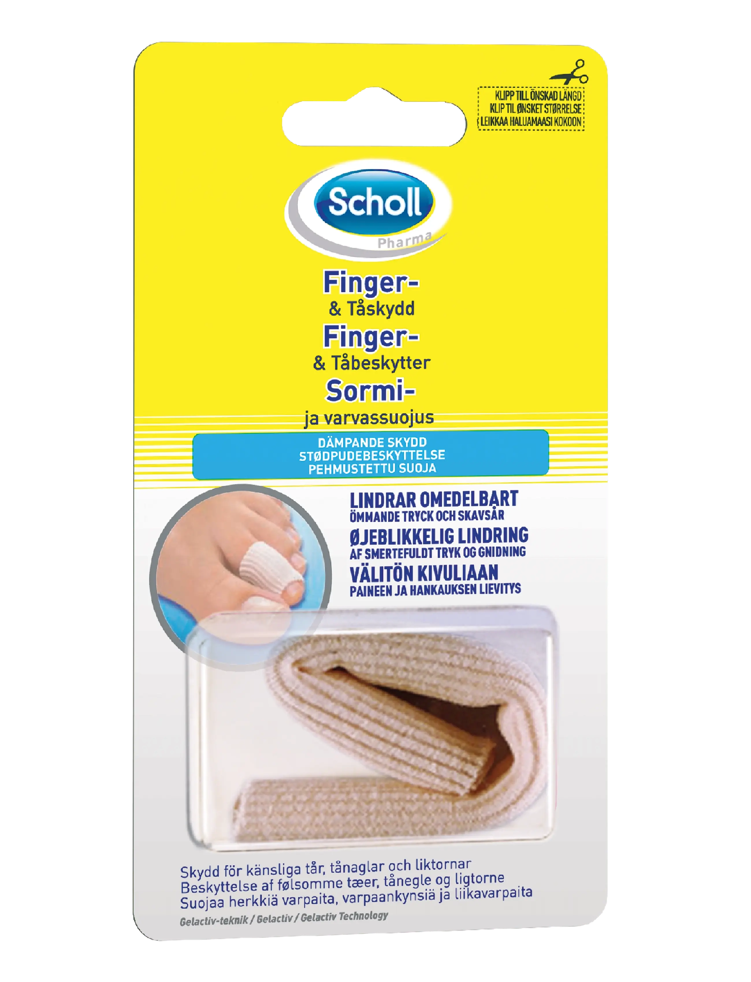 Dr. Scholl’s Scholl Toe & Finger Protector - Dr. Scholl’s - N/A / beige