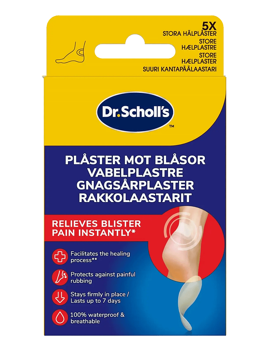 Dr. Scholl’s - Scholl Blister Plasters Heel 5 pcs - protseduurid ja vahendid - n/a - 0