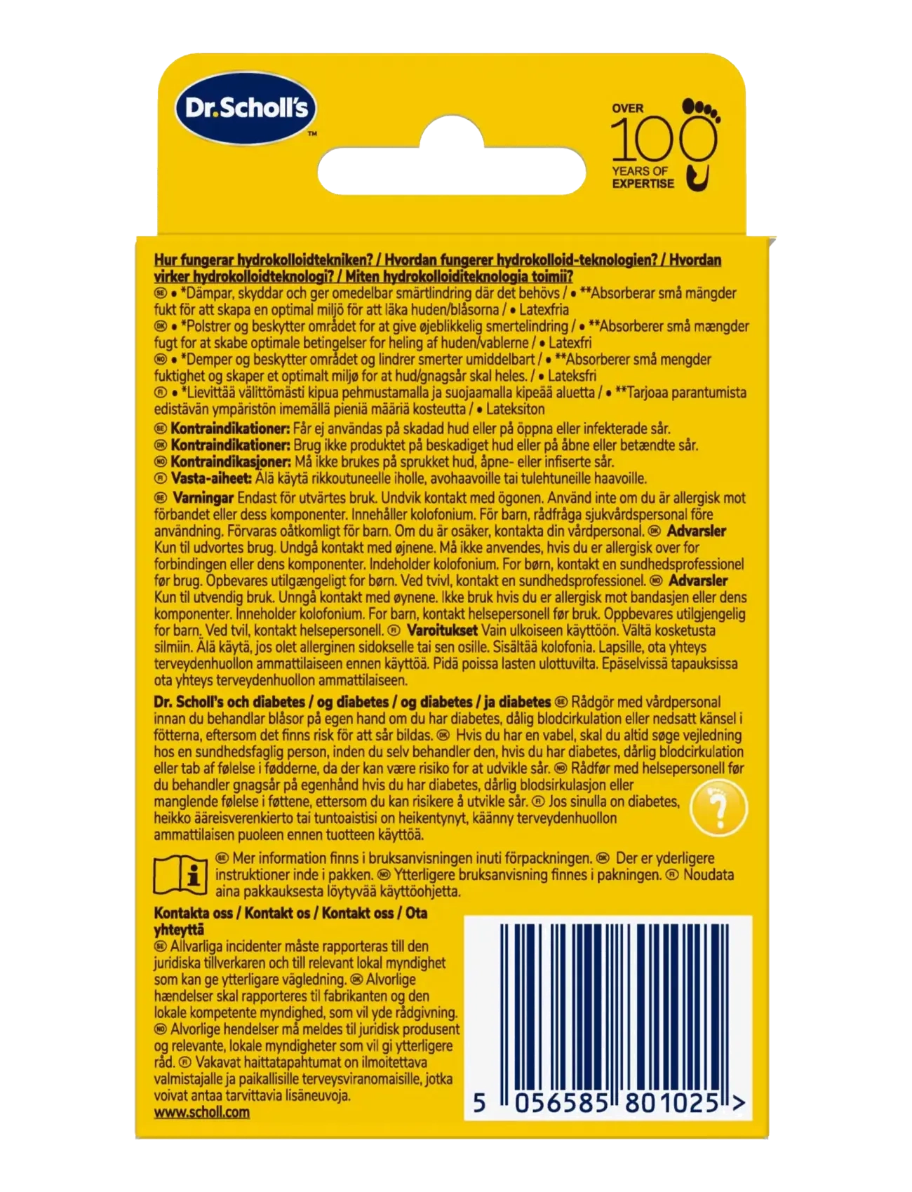 Dr. Scholl’s - Scholl Blister Plasters Toes - protseduurid ja vahendid - n/a - 1