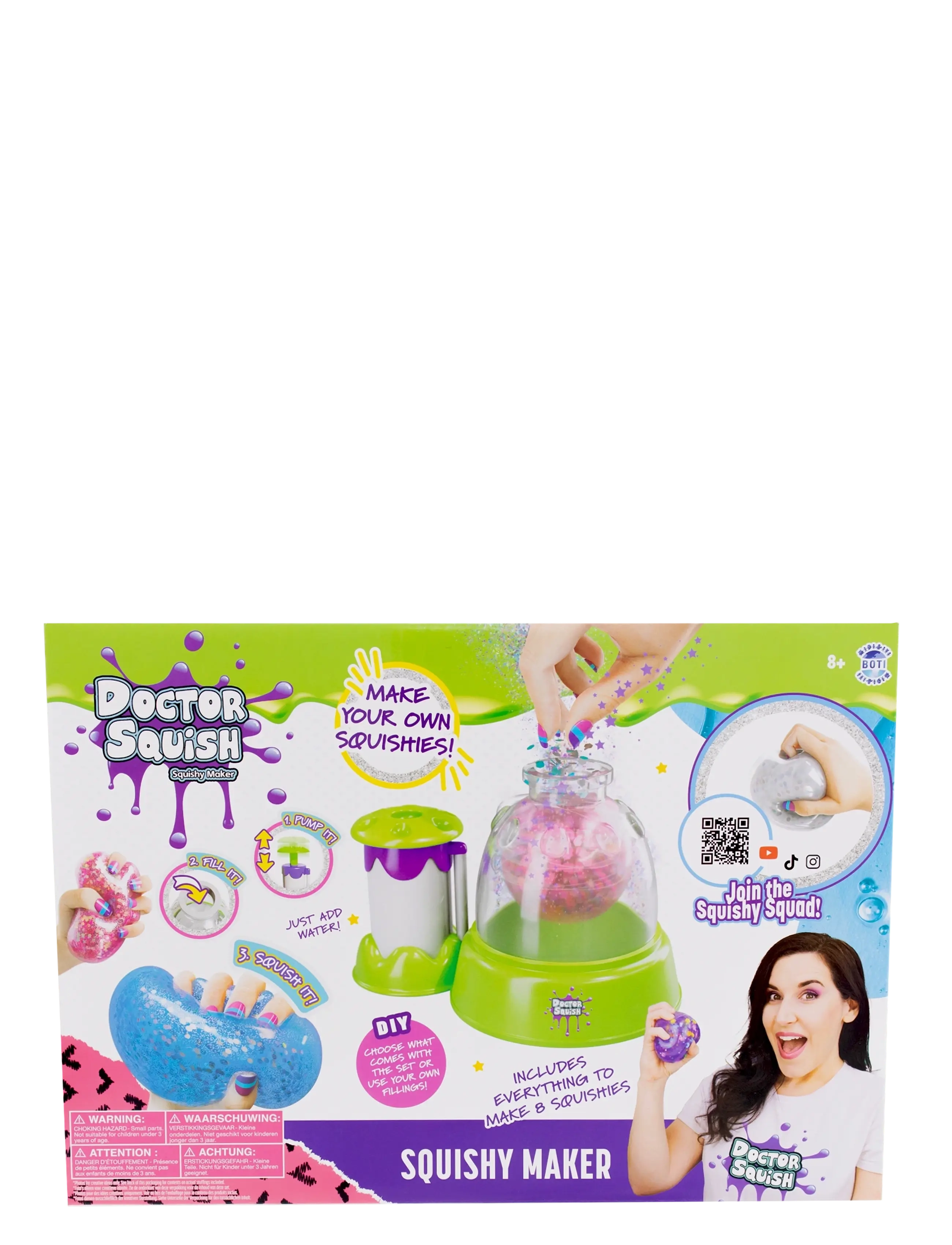 Dr. Squish Squishy Maker Station - Dr. Squish - MULTI COLOURED / multi