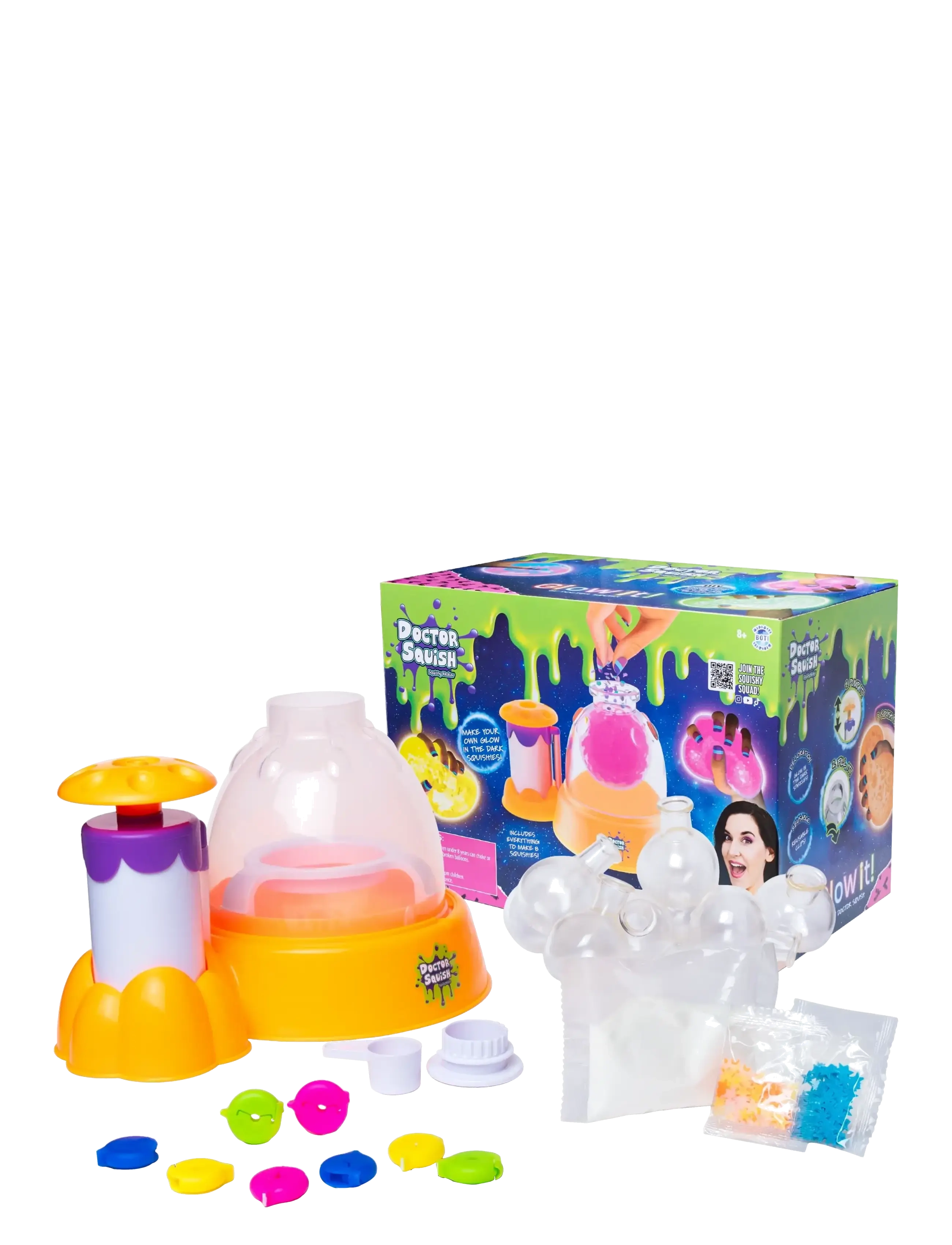 Dr. Squish - Squishy Maker Station - Neon Edition - multi coloured - 1